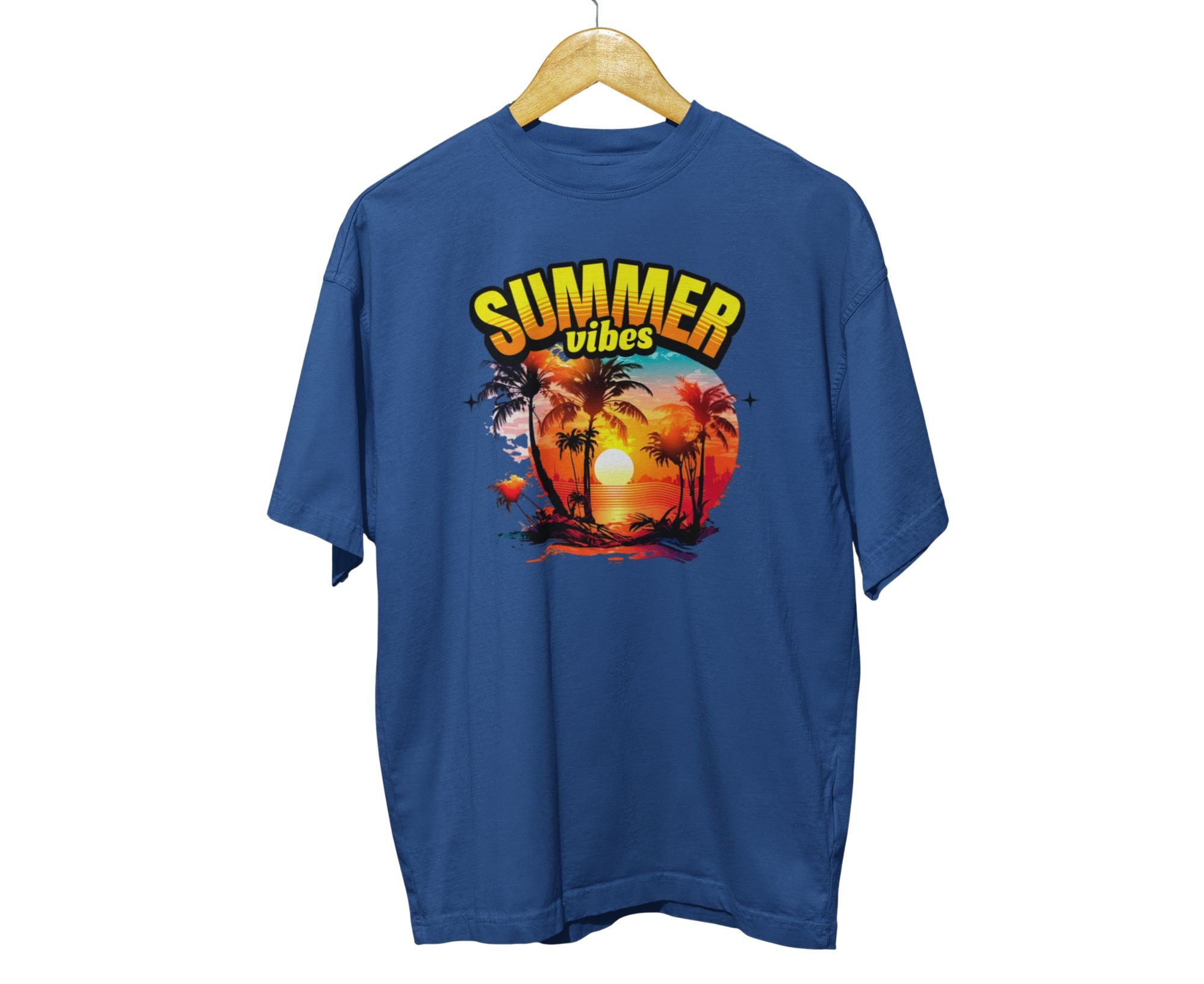 PTBT | Tropic Blaze Summer Vibes T-Shirt Royal