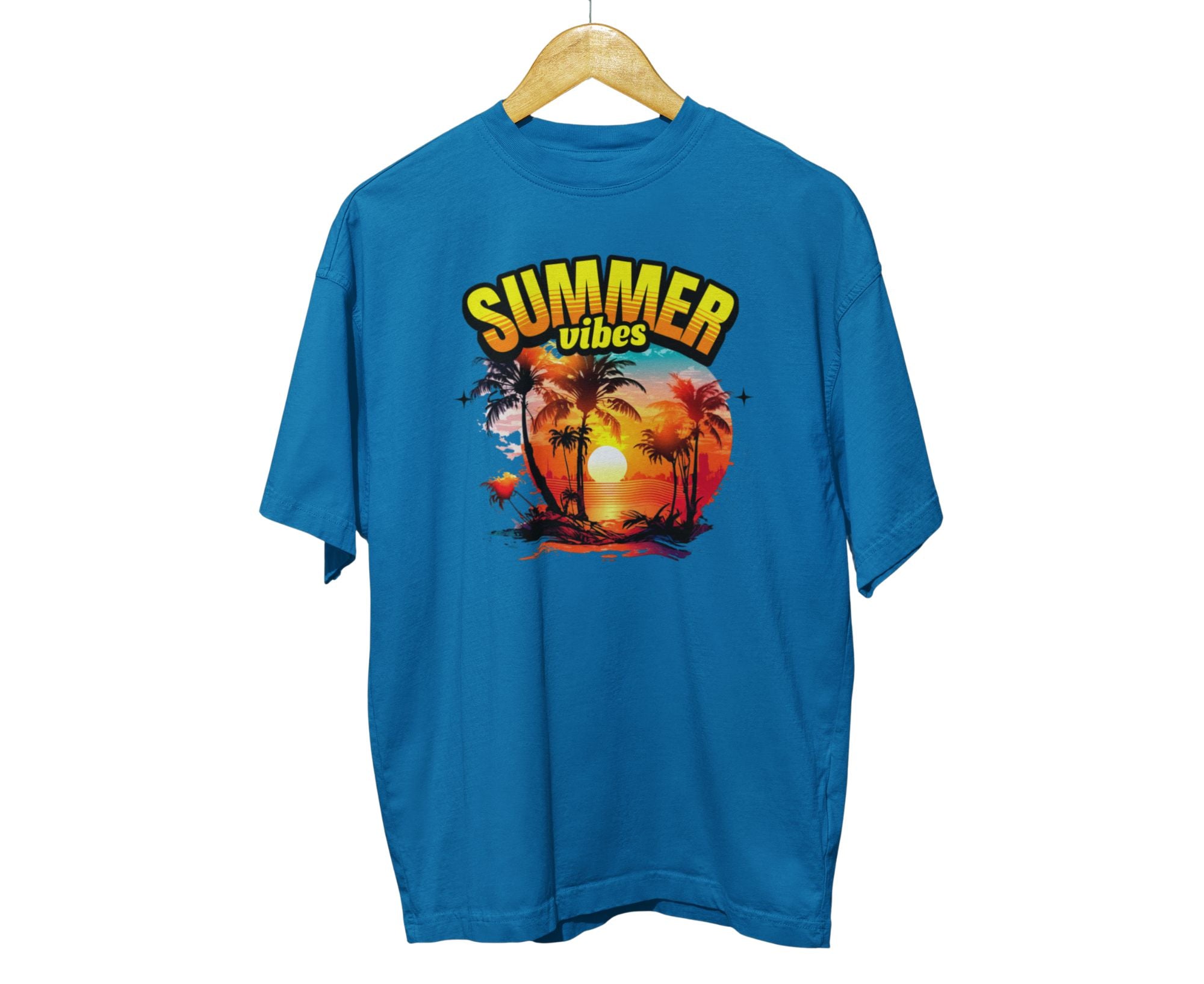 PTBT | Tropic Blaze Summer Vibes T-Shirt Sapphire
