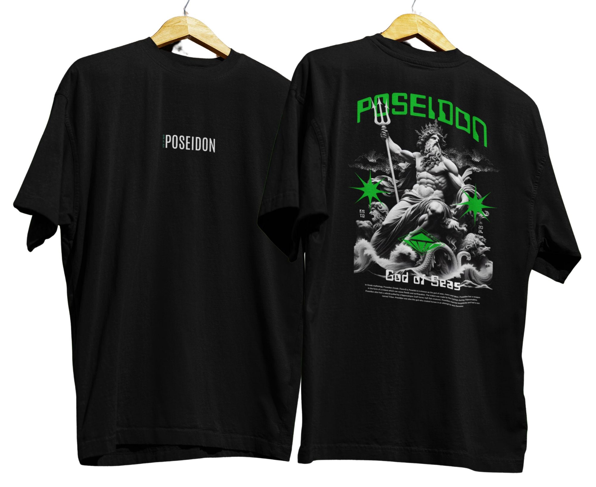 PTGST - Tricou Poseidon Zeul Mărilor