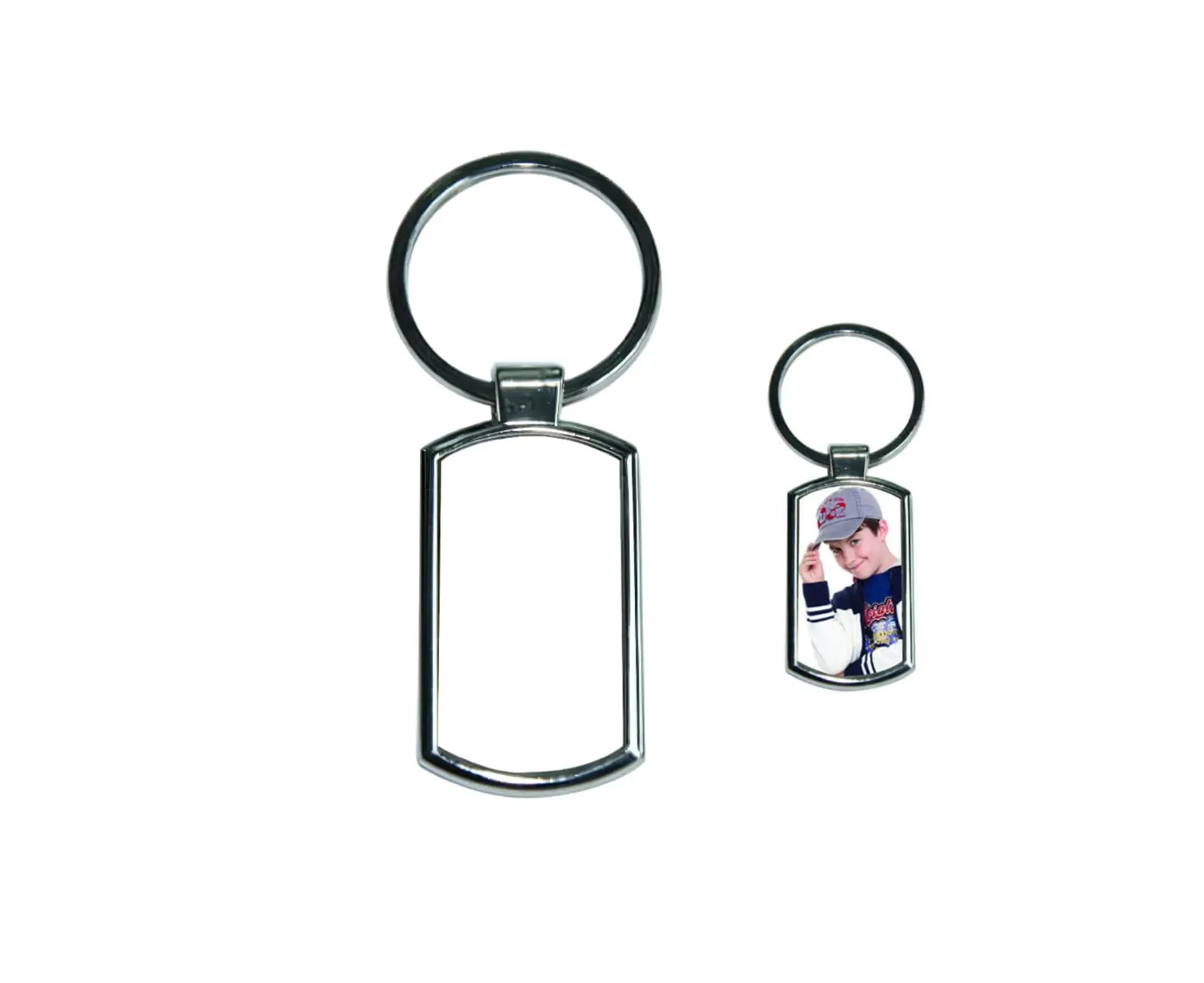 STSK7.5X3-1 | Sublimatable Keychain - 7.5x3 cm