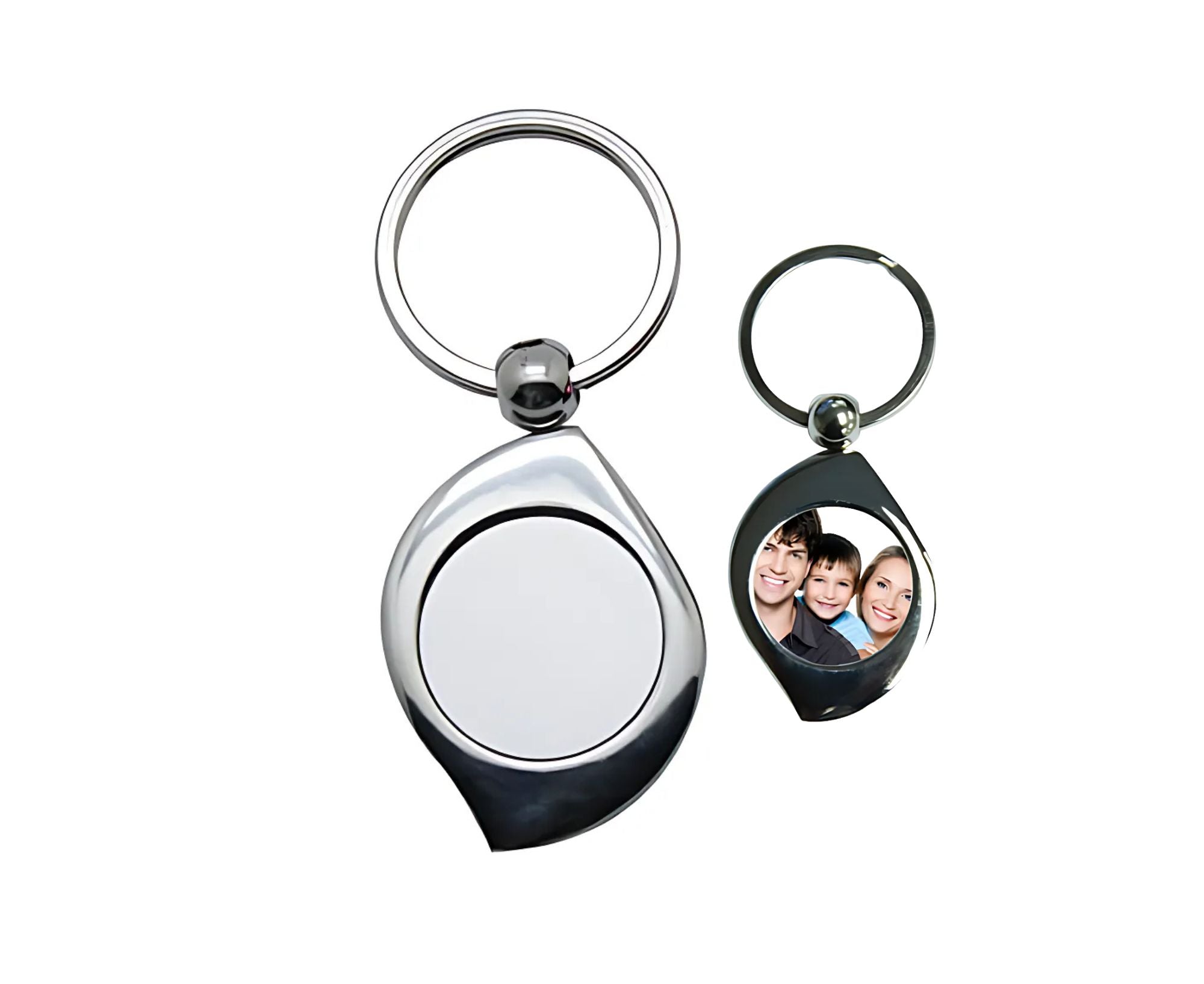 STSK8X3.2-1 | Sublimatable Keychain - 80x32 mm