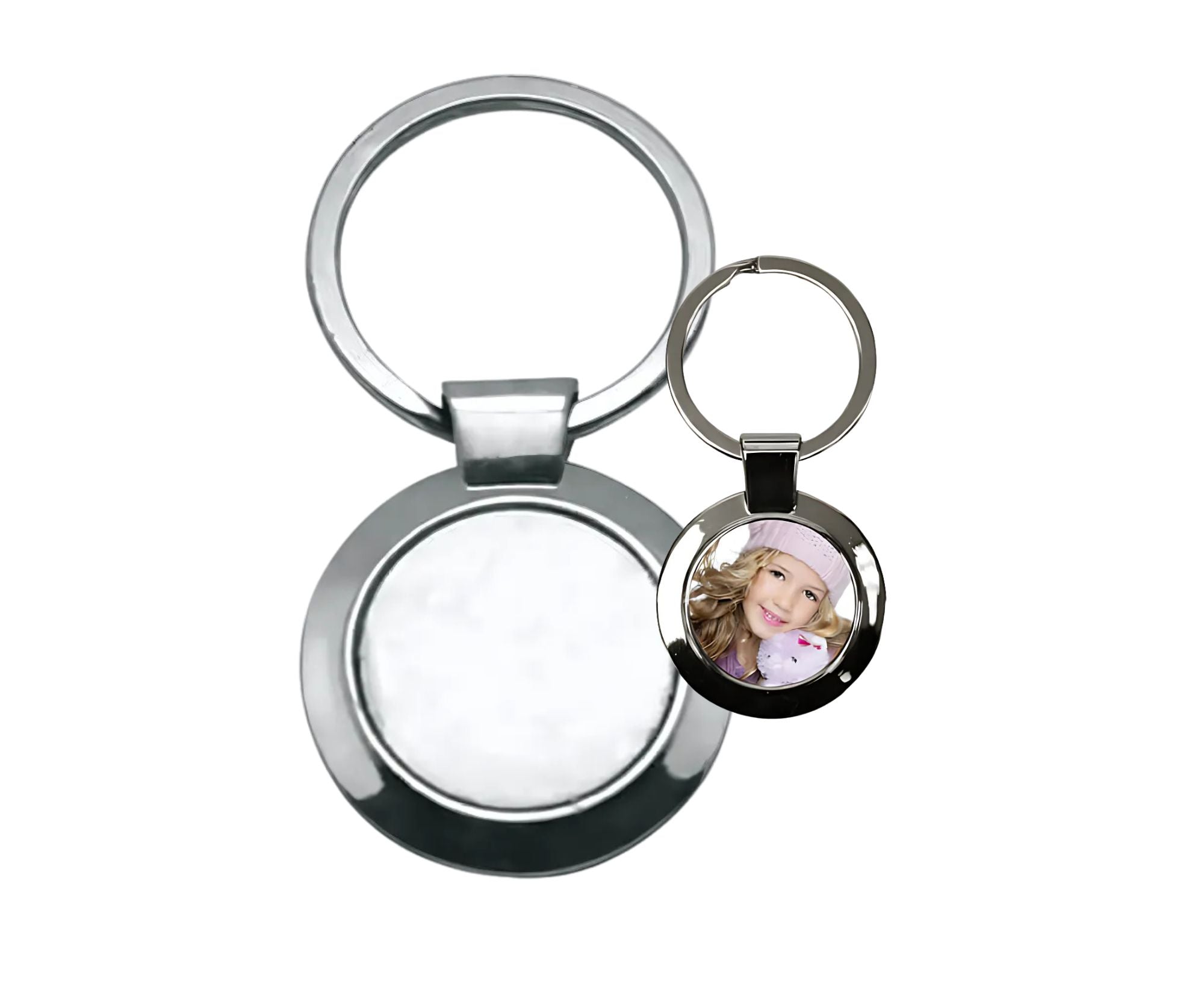 STSK7X3.5-1 | Sublimatable Keychain - 70x35 mm