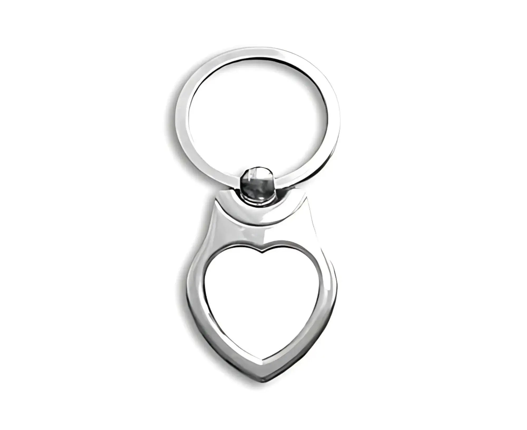 STSK7.3x3-1 | Sublimatable Keychain - 73x30 mm Gray