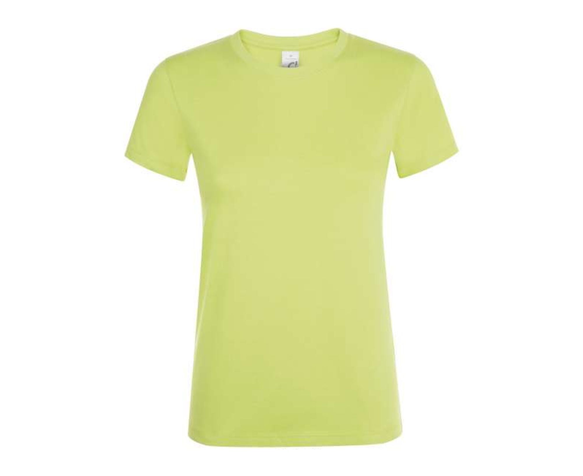 SO01825 | Regent Women Round Collart T-Shirt Apple Green
