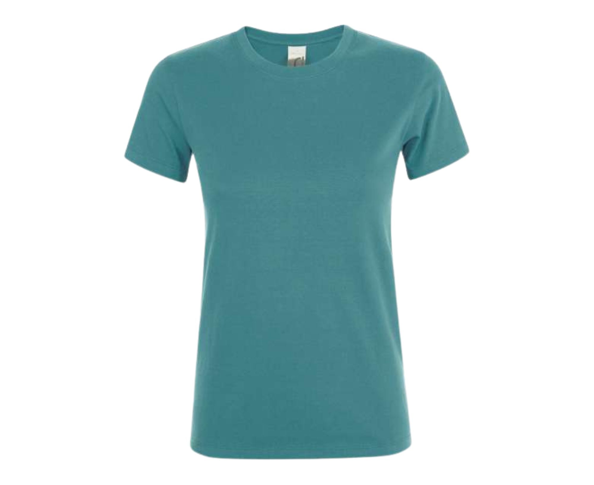 SO01825 | Regent Women Round Collart T-Shirt Duck Blue