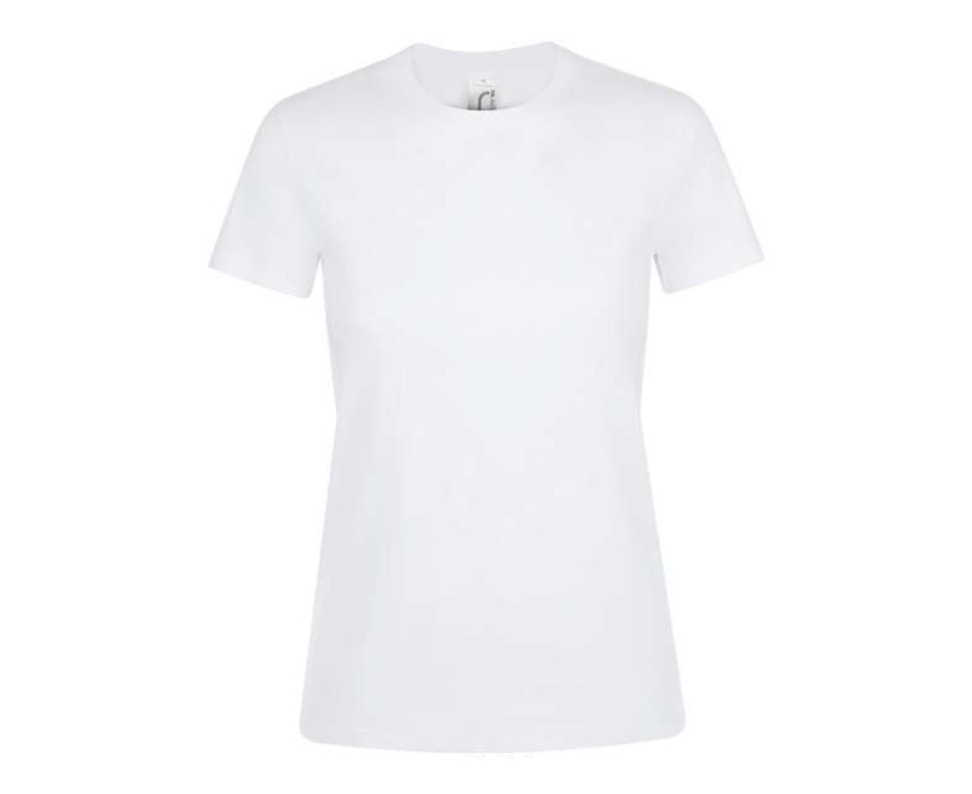 SO01825 | Regent Women Round Collart T-Shirt White