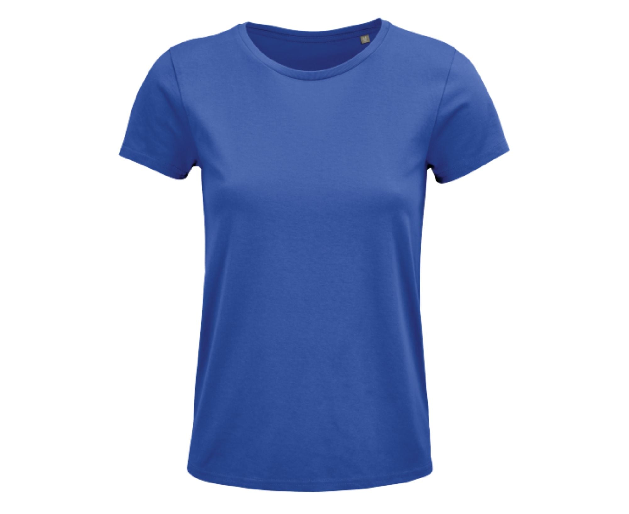 SO03581 | Crusader Women's Round-Neck Fitted Jersey T-Shirt Royal Blue