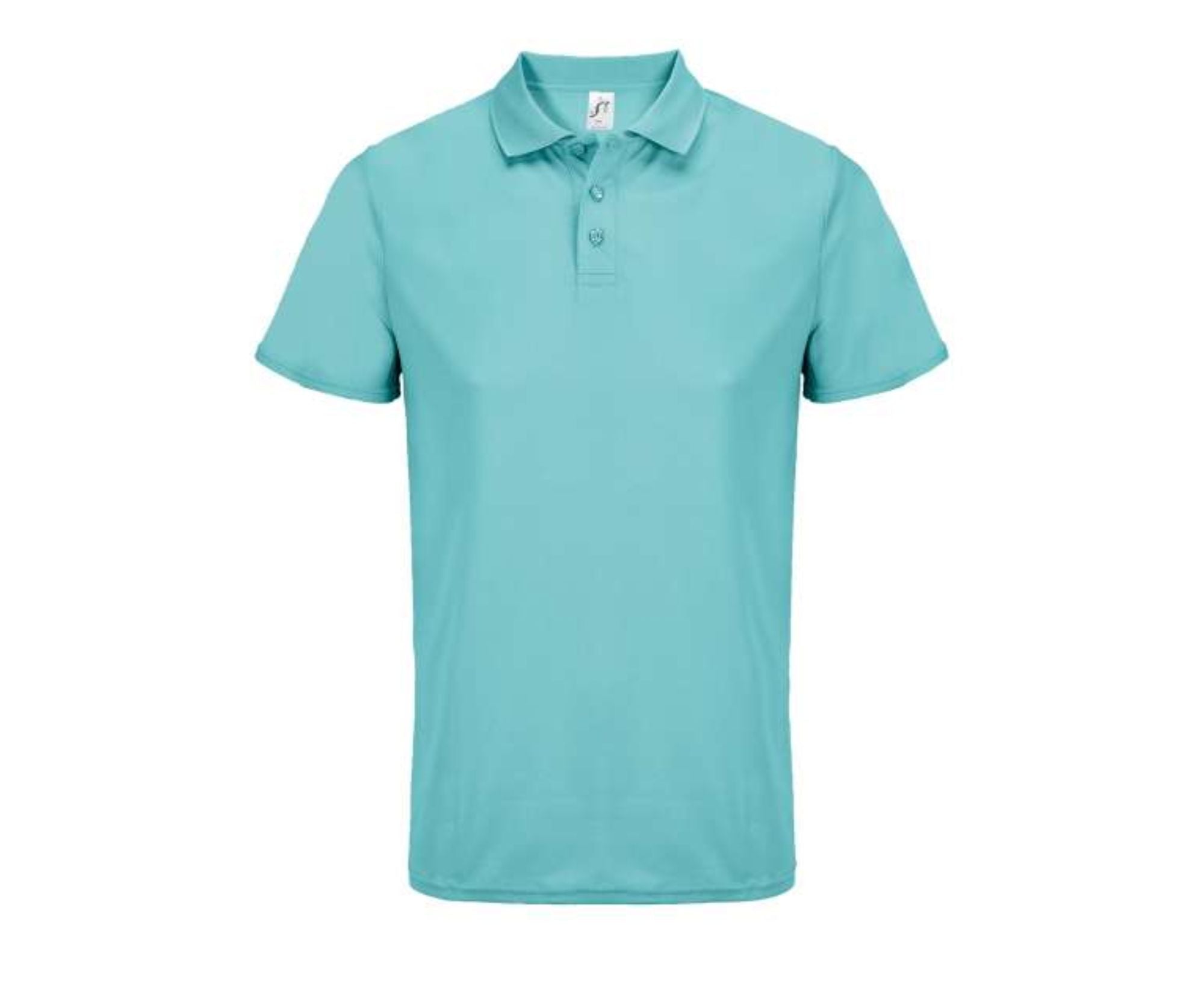 SO04442 | Unisex Pitcher Sports Polo Pool Blue