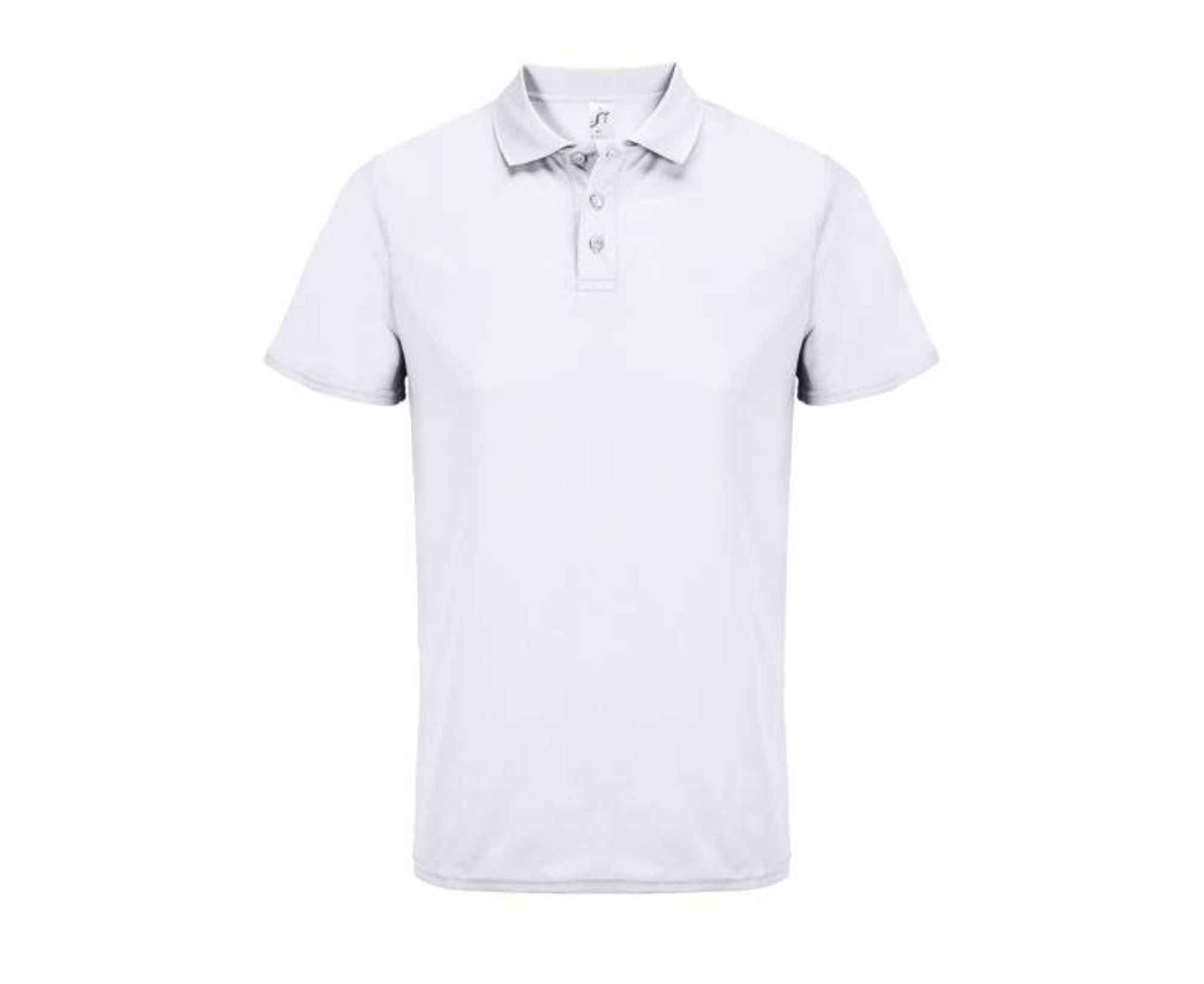 SO04442 | Unisex Pitcher Sports Polo White