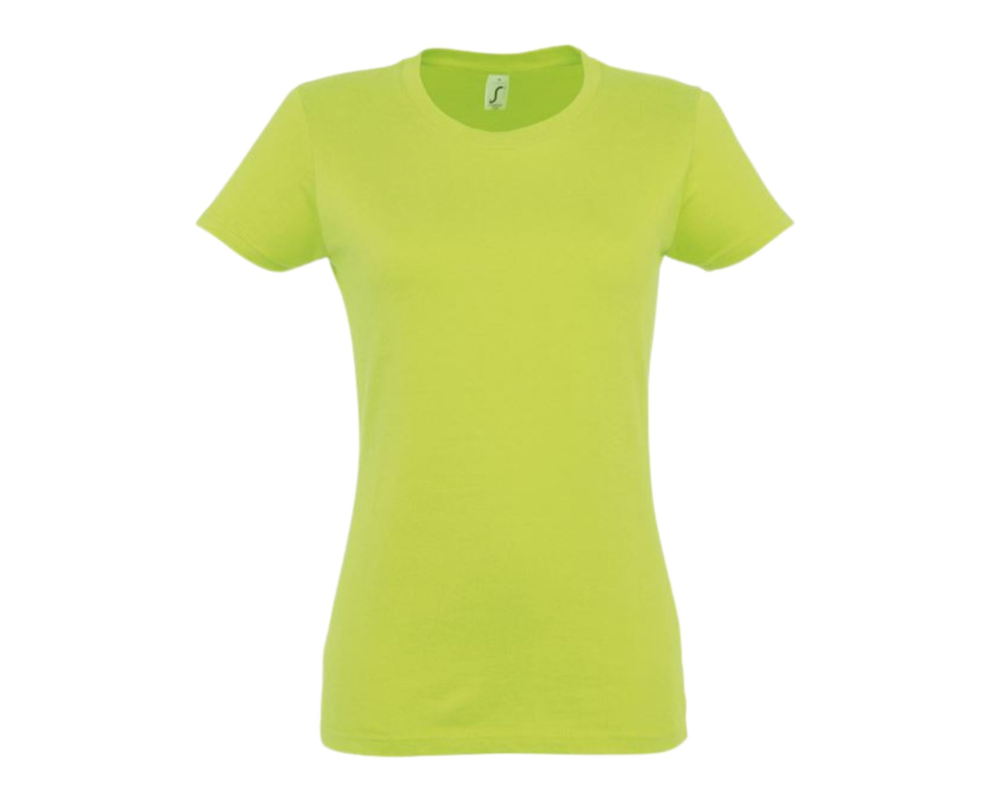 SO11502 | Imperial Round Collar Women's T-Shirt Apple Green