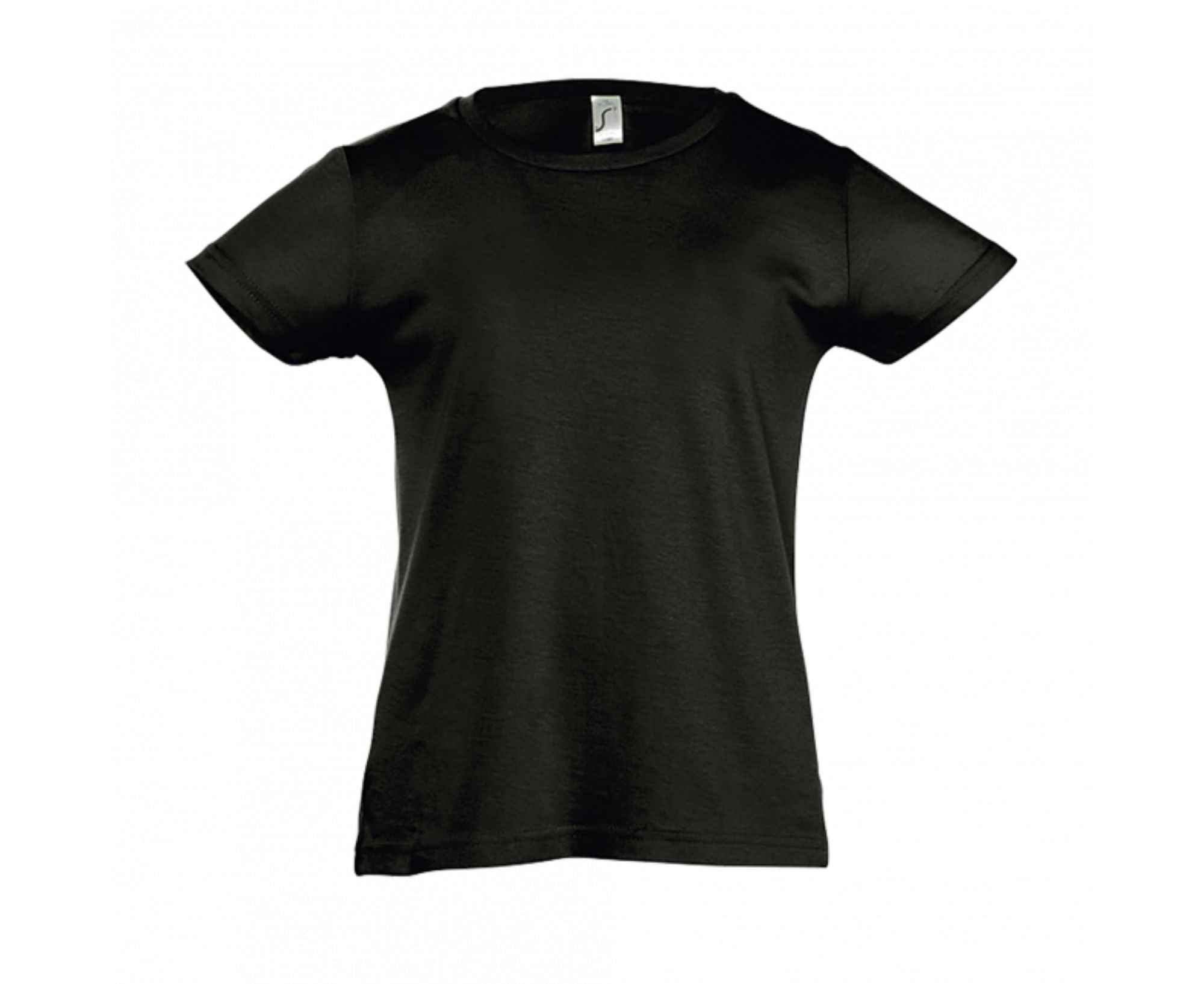 SO11981 | Cherry Girl's T-Shirt Deep Black
