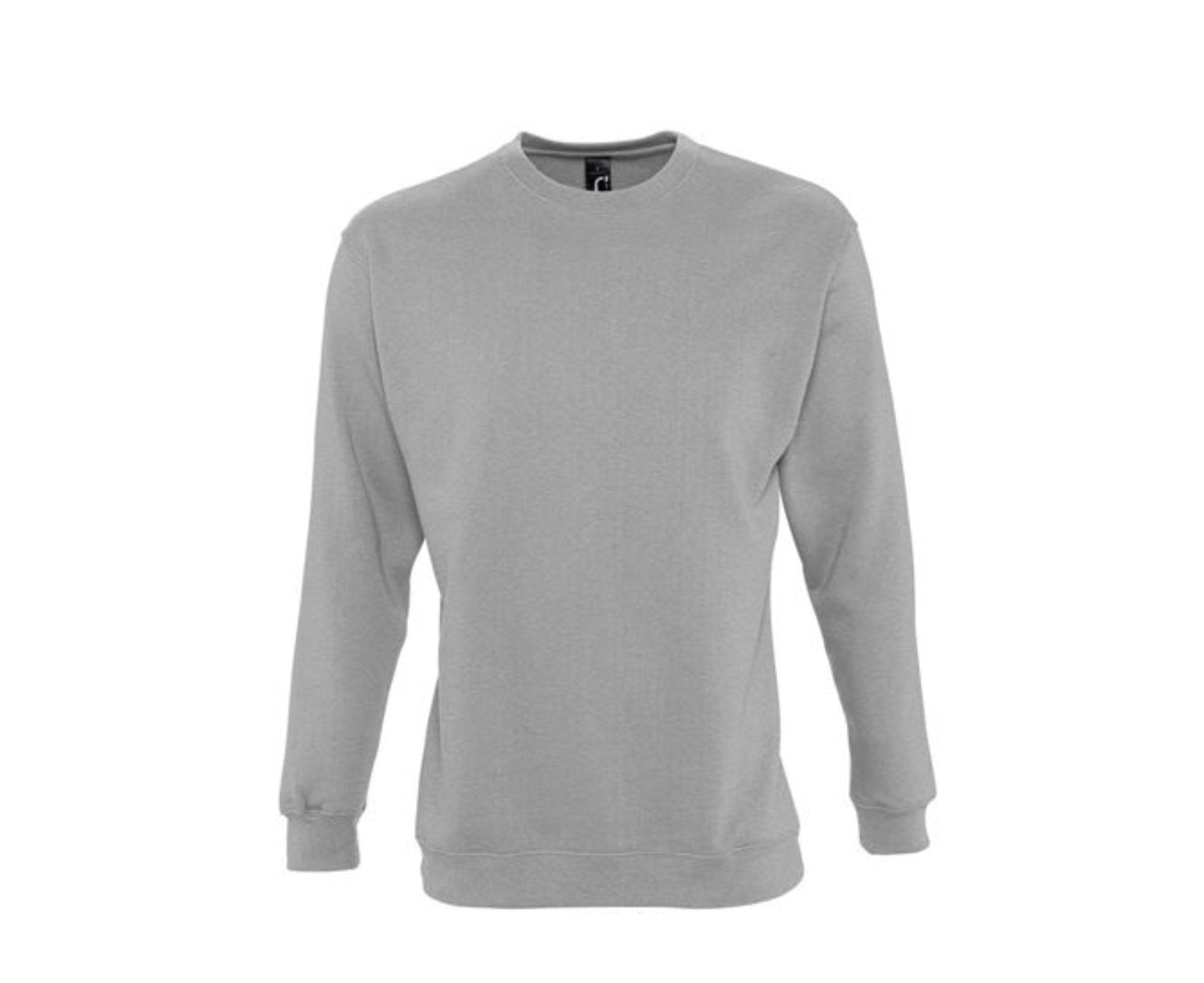 SO13250 | New Supreme Unisex Sweatshirt Grey Melange