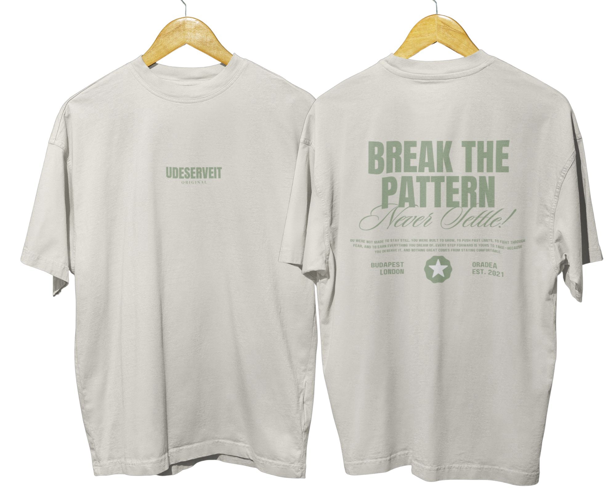 UBRT | Breakline T-Shirt Coconut Milk