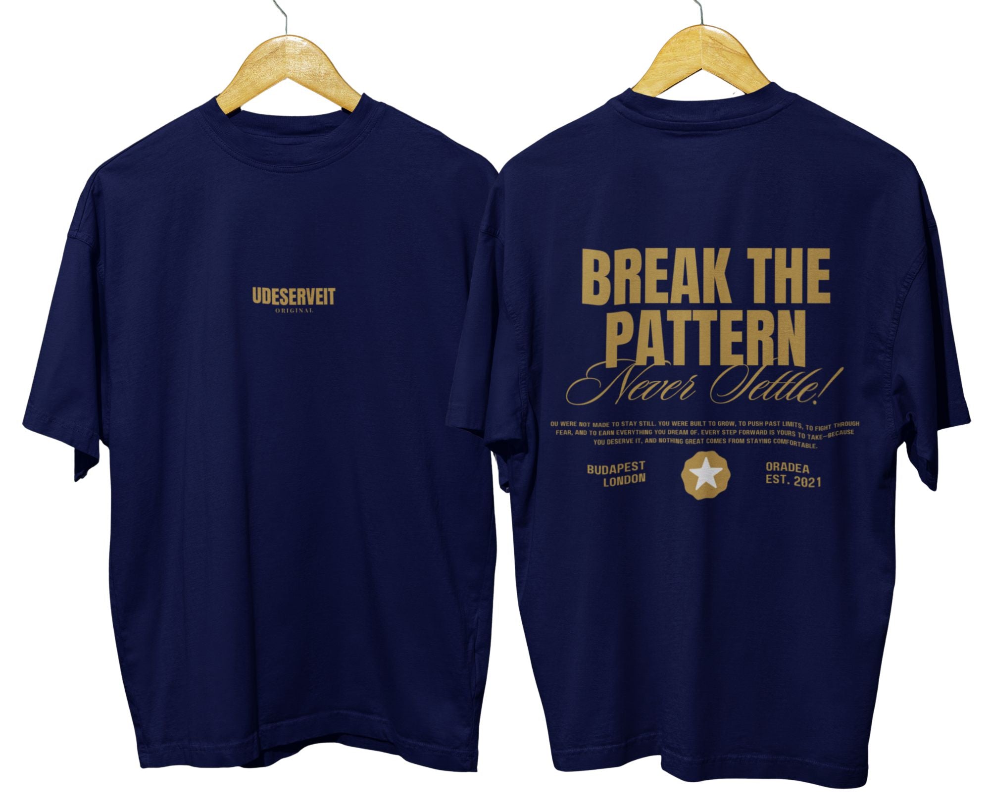 UBRT | Breakline T-Shirt Navy
