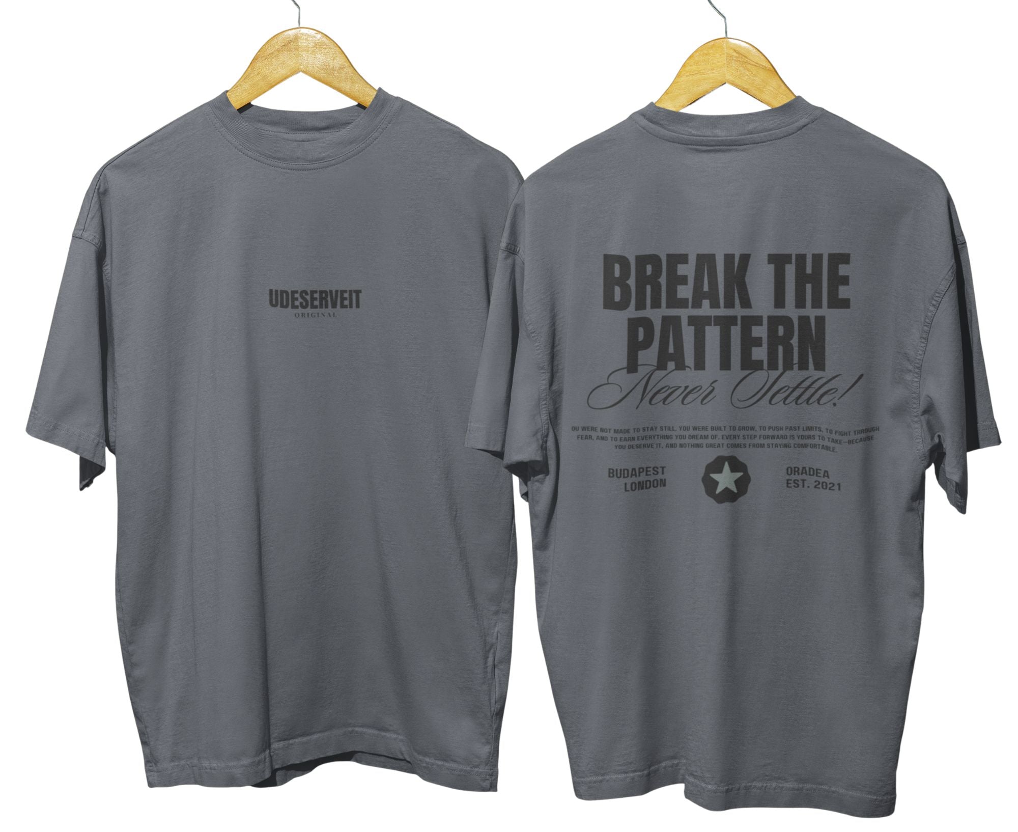 UBRT | Breakline T-Shirt Storm Grey