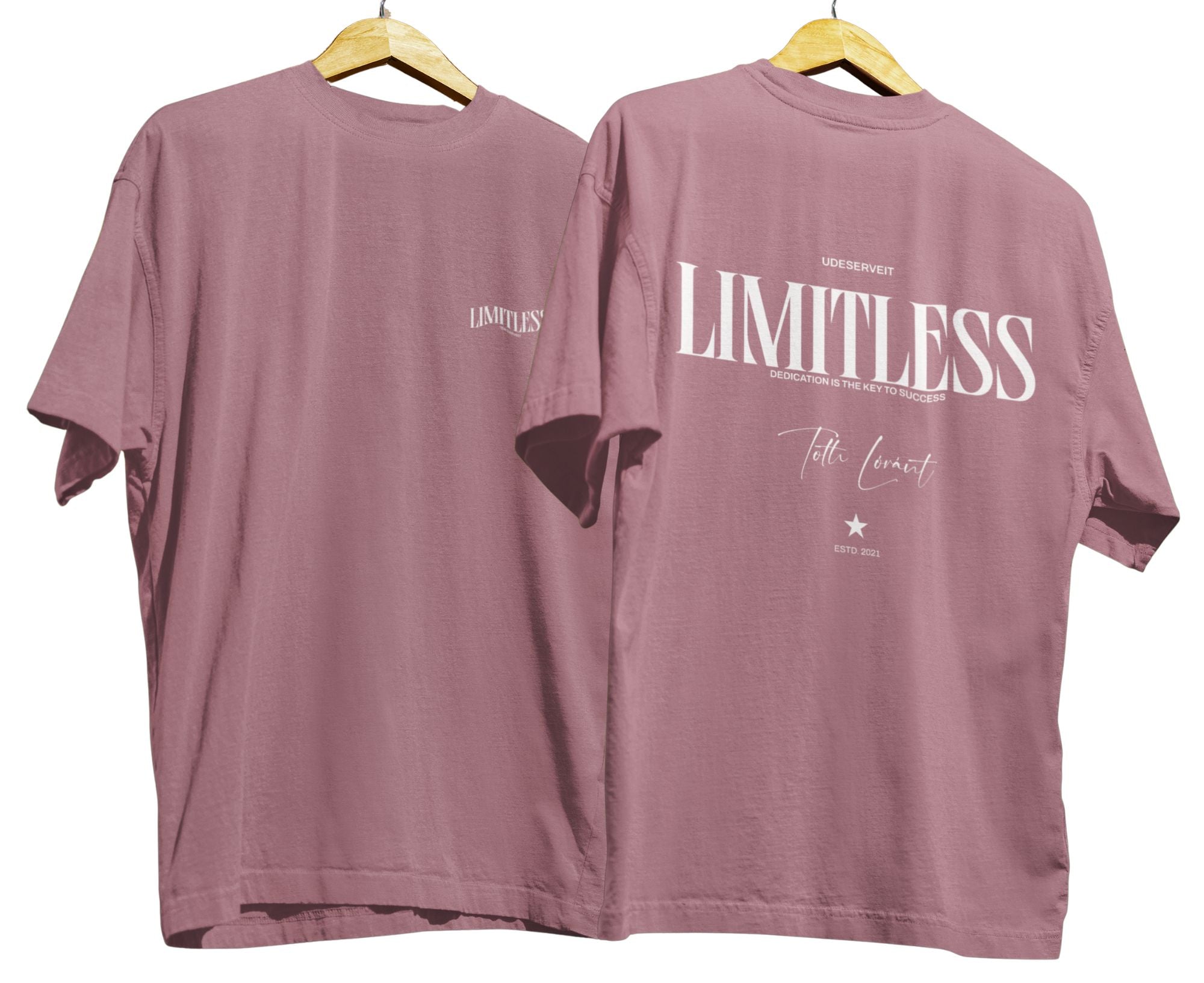 ULHT | Limitless Horizon T-Shirt Antique Rose