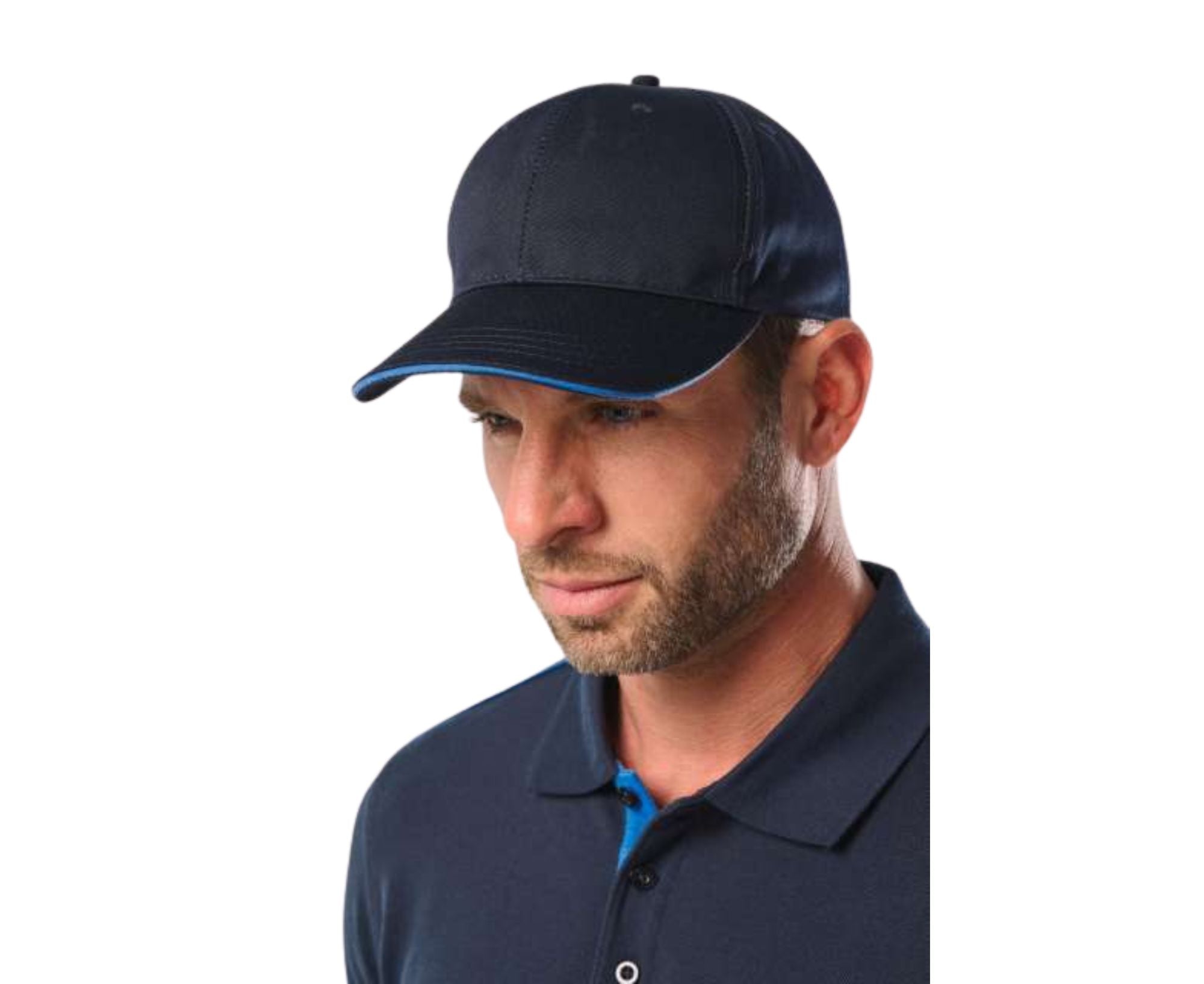 WKP145 | OEKOTEX Certified 6 Panels With Sandwich Peak Cap