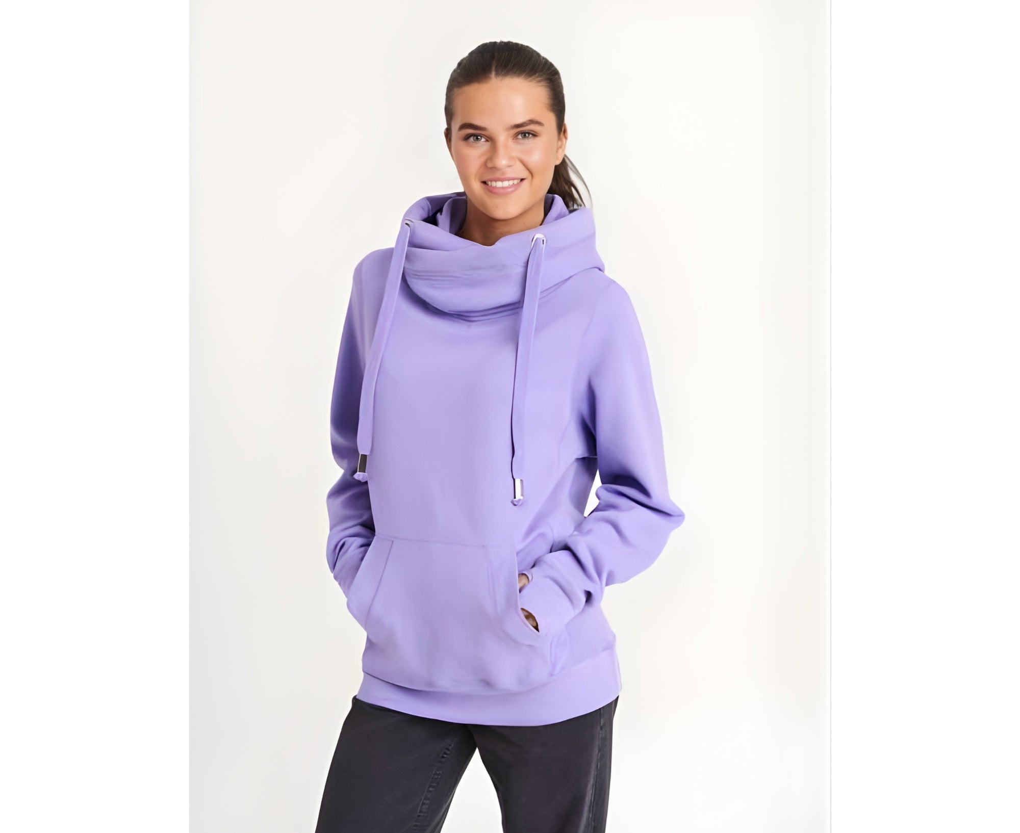 AWJH021 | Cross Neck Hoodie