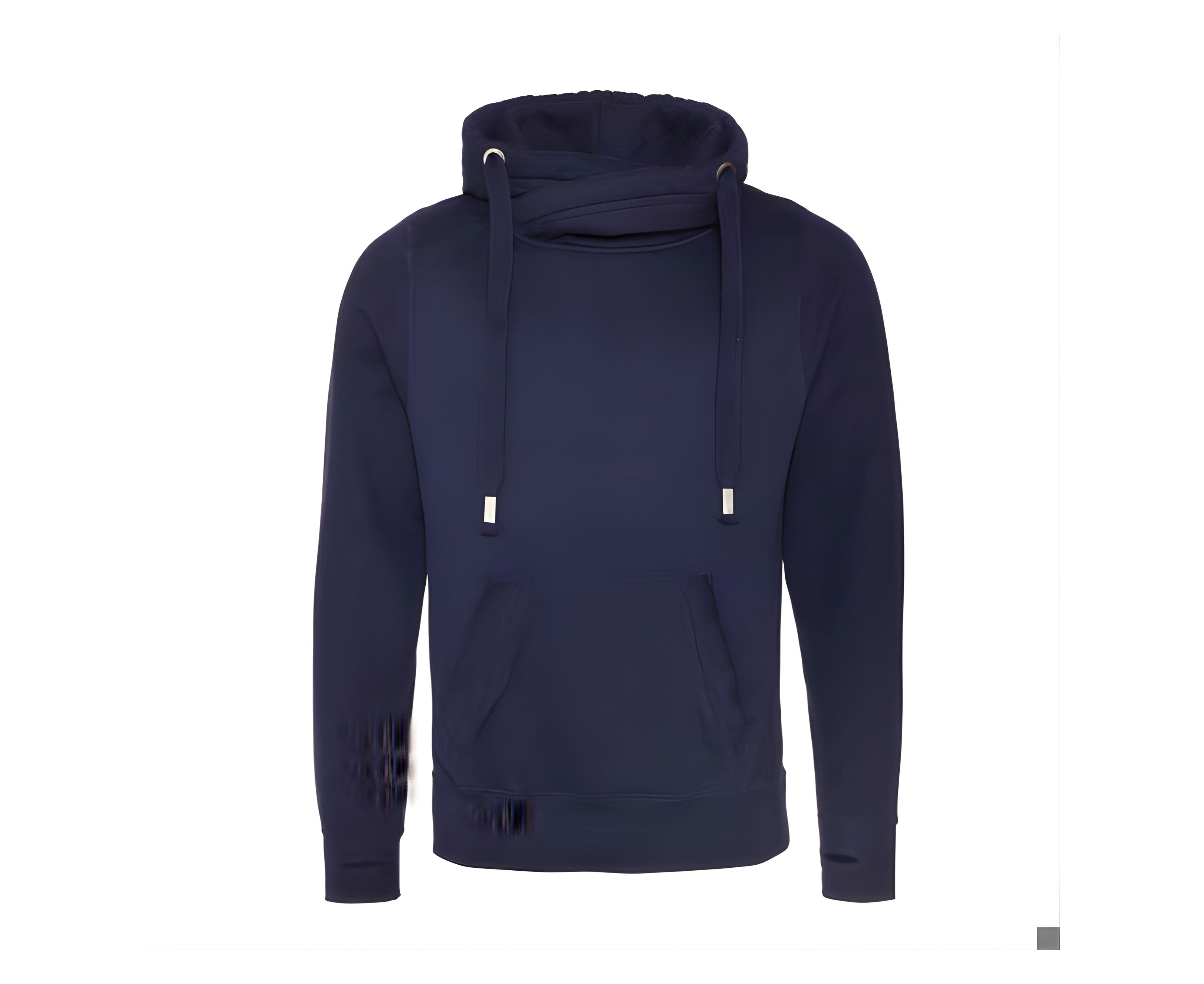 AWJH021 | Cross Neck Hoodie Oxford Navy