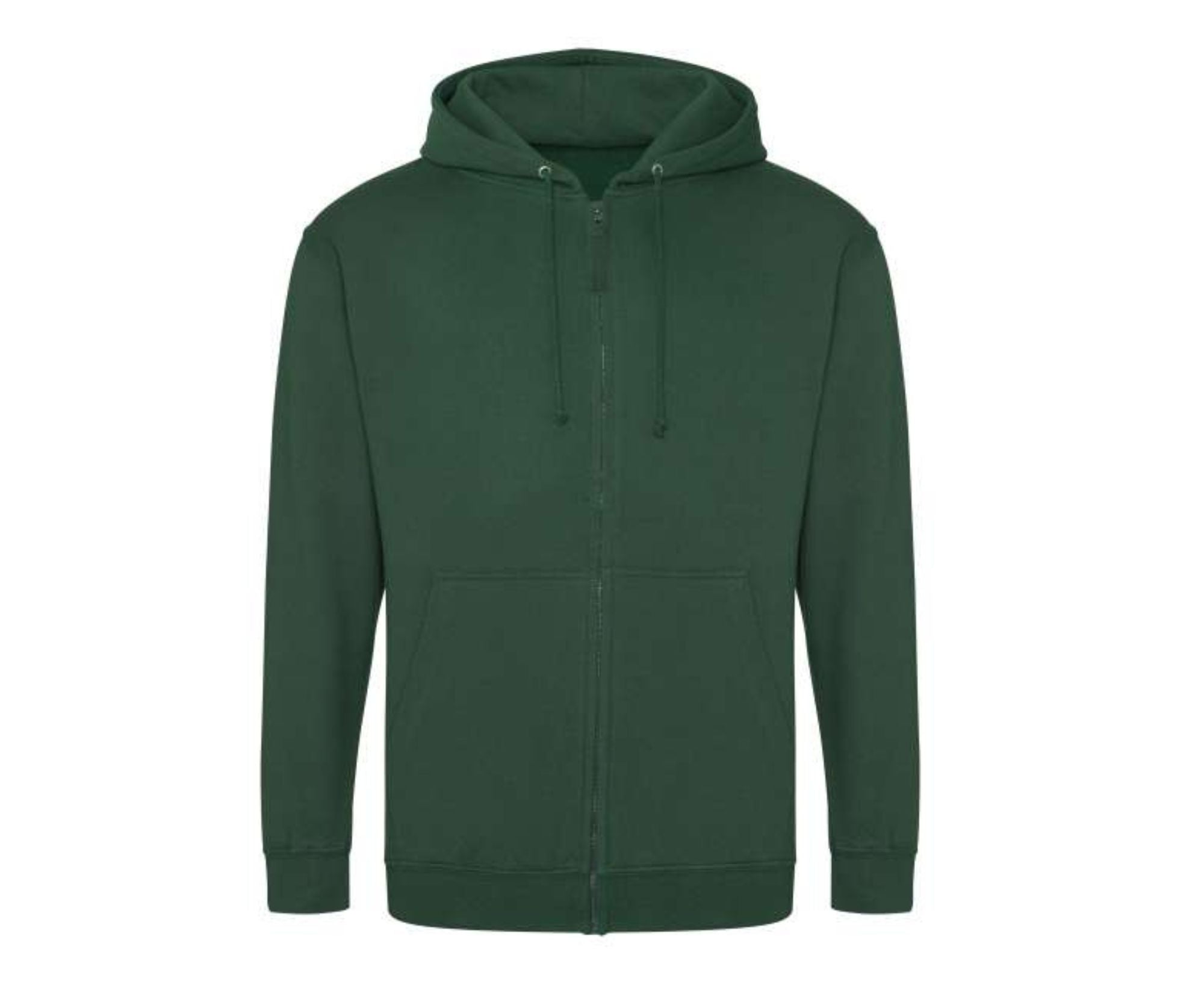 AWJH050 | Full-Zip Hoodie Bottle Green