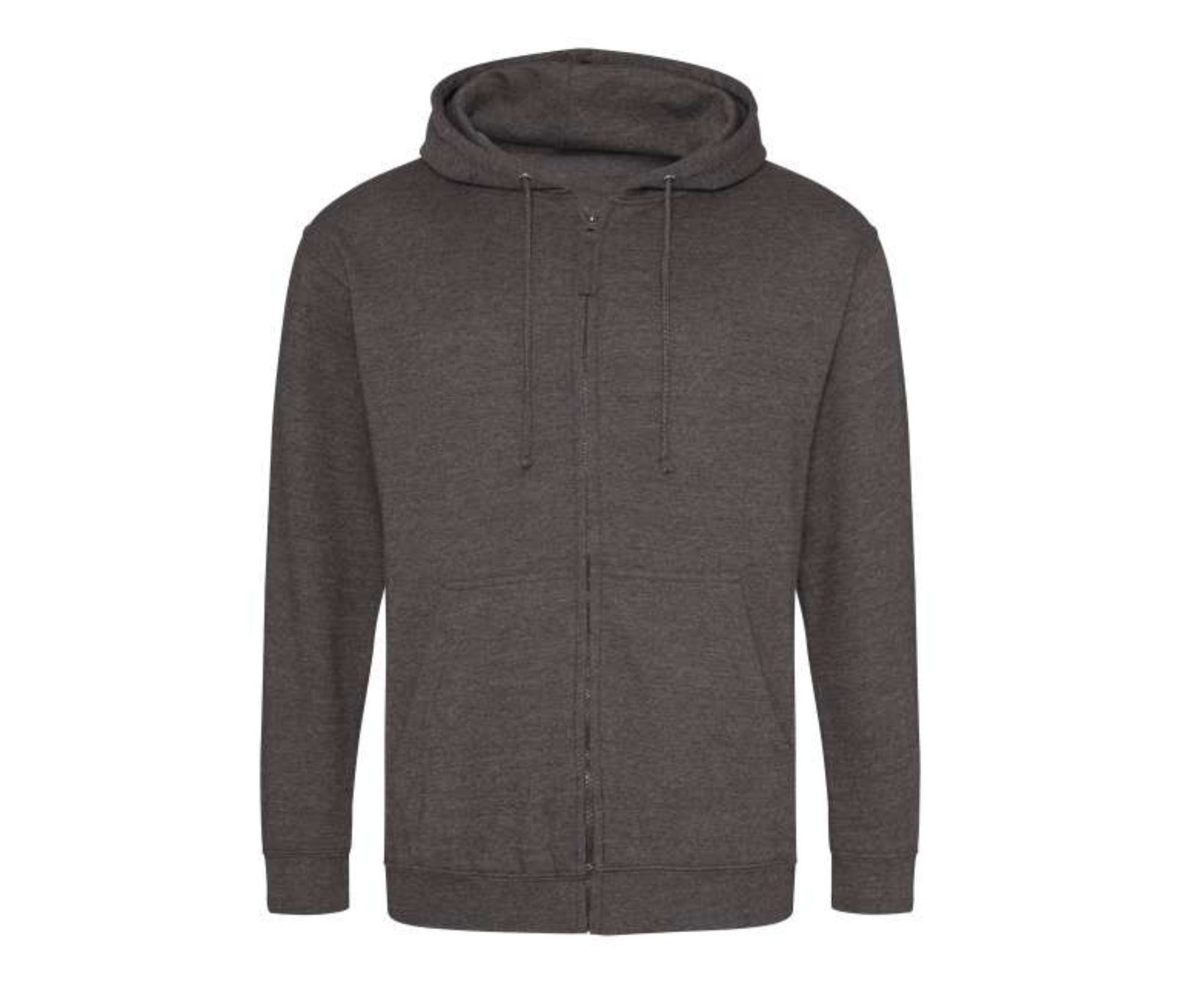 AWJH050 | Full-Zip Hoodie Charcoal