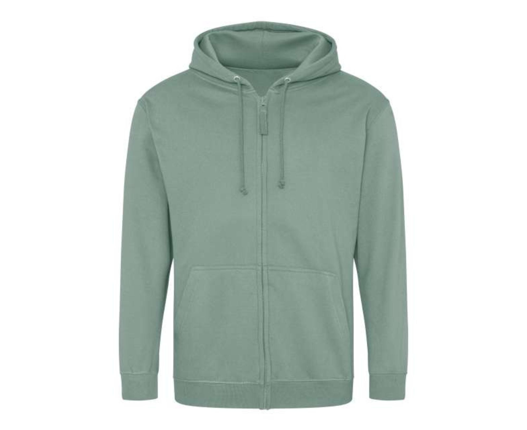 AWJH050 | Full-Zip Hoodie Dusty Green