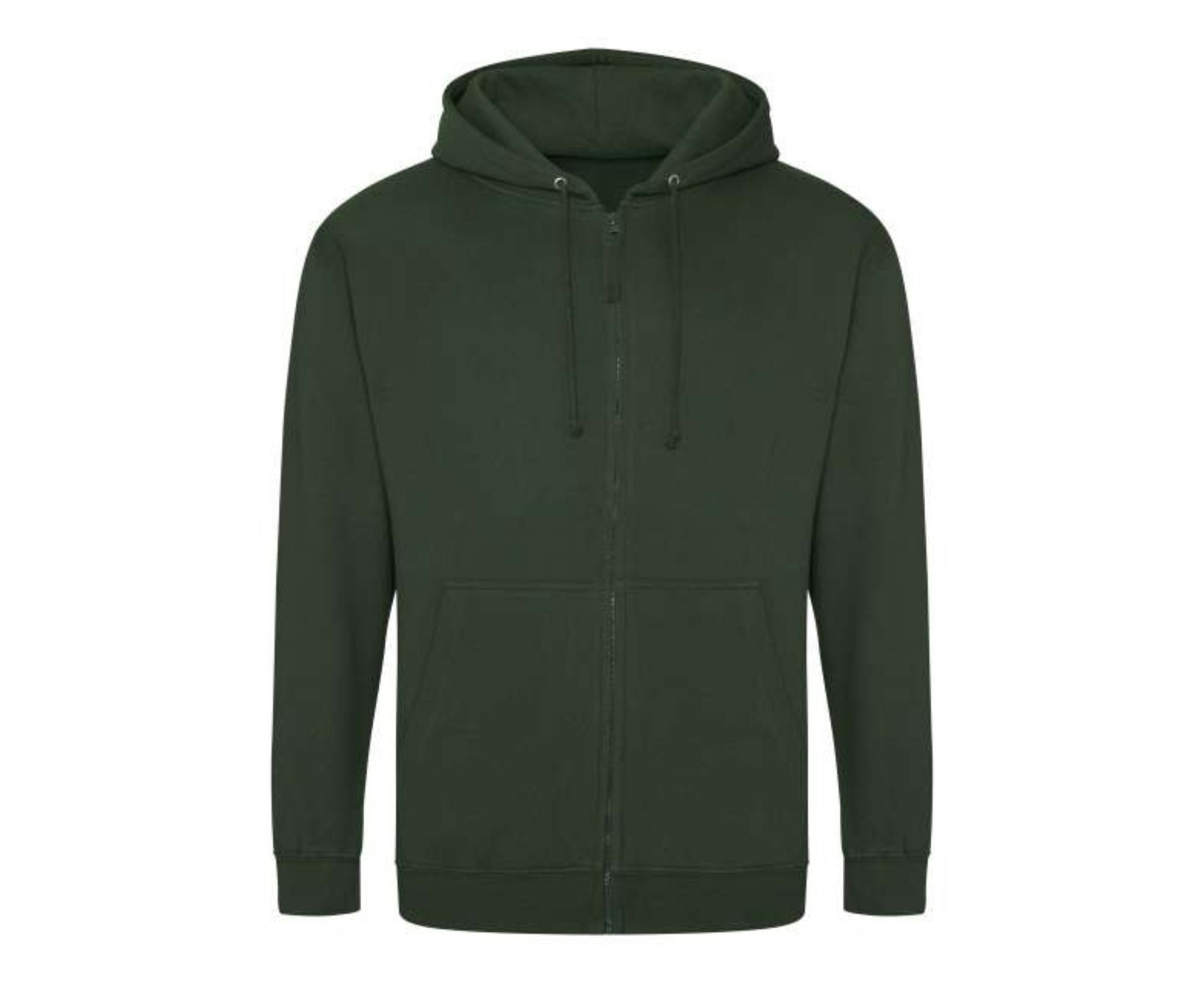 AWJH050 | Full-Zip Hoodie Jet Black