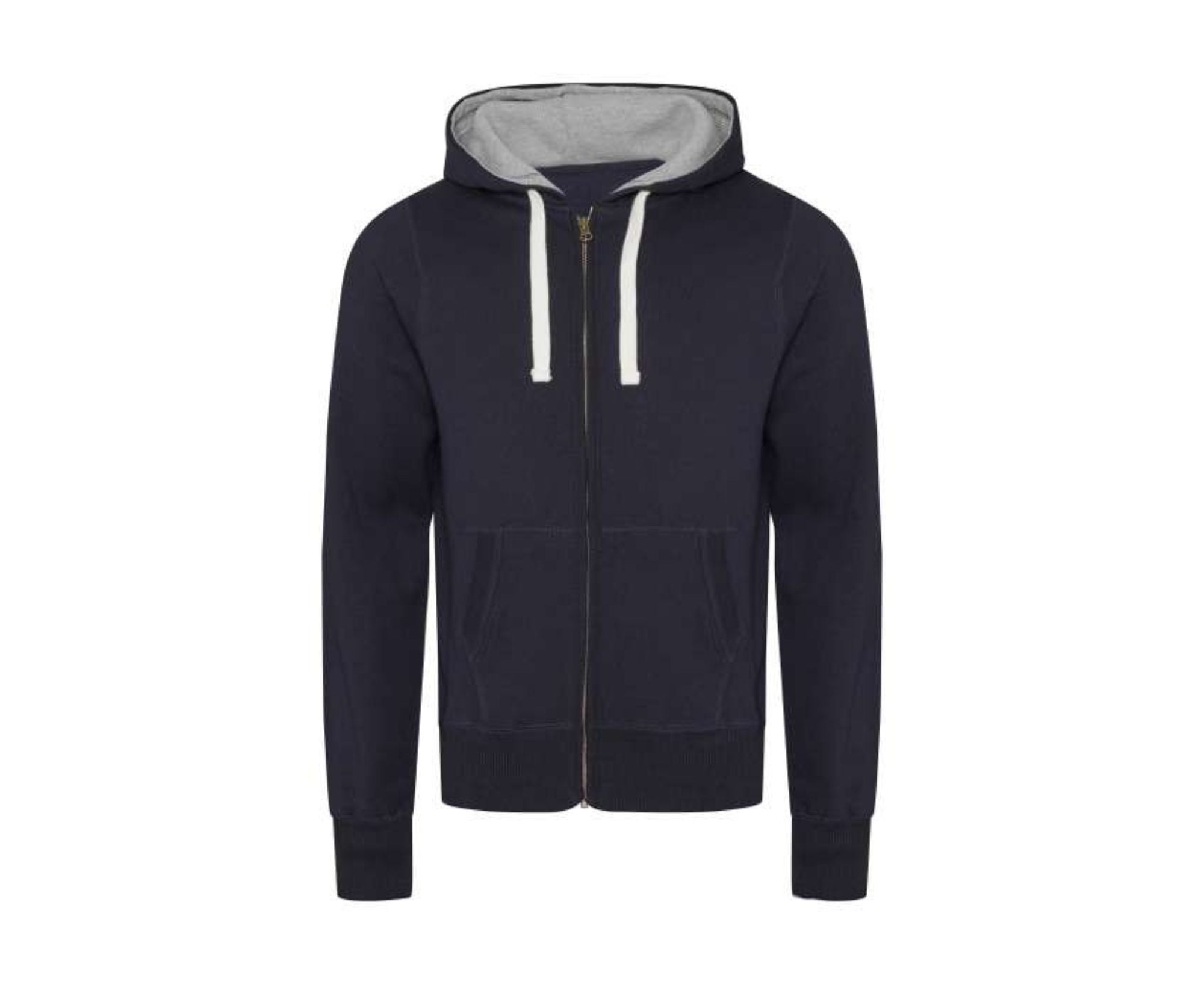 AWJH052 | Chunky Full Zip Hoodie New French Navy