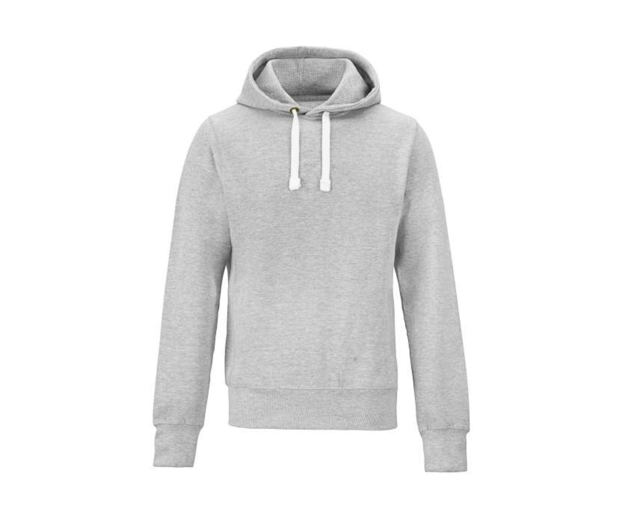 AWJH100 | Chunky Hoodie Heather Grey