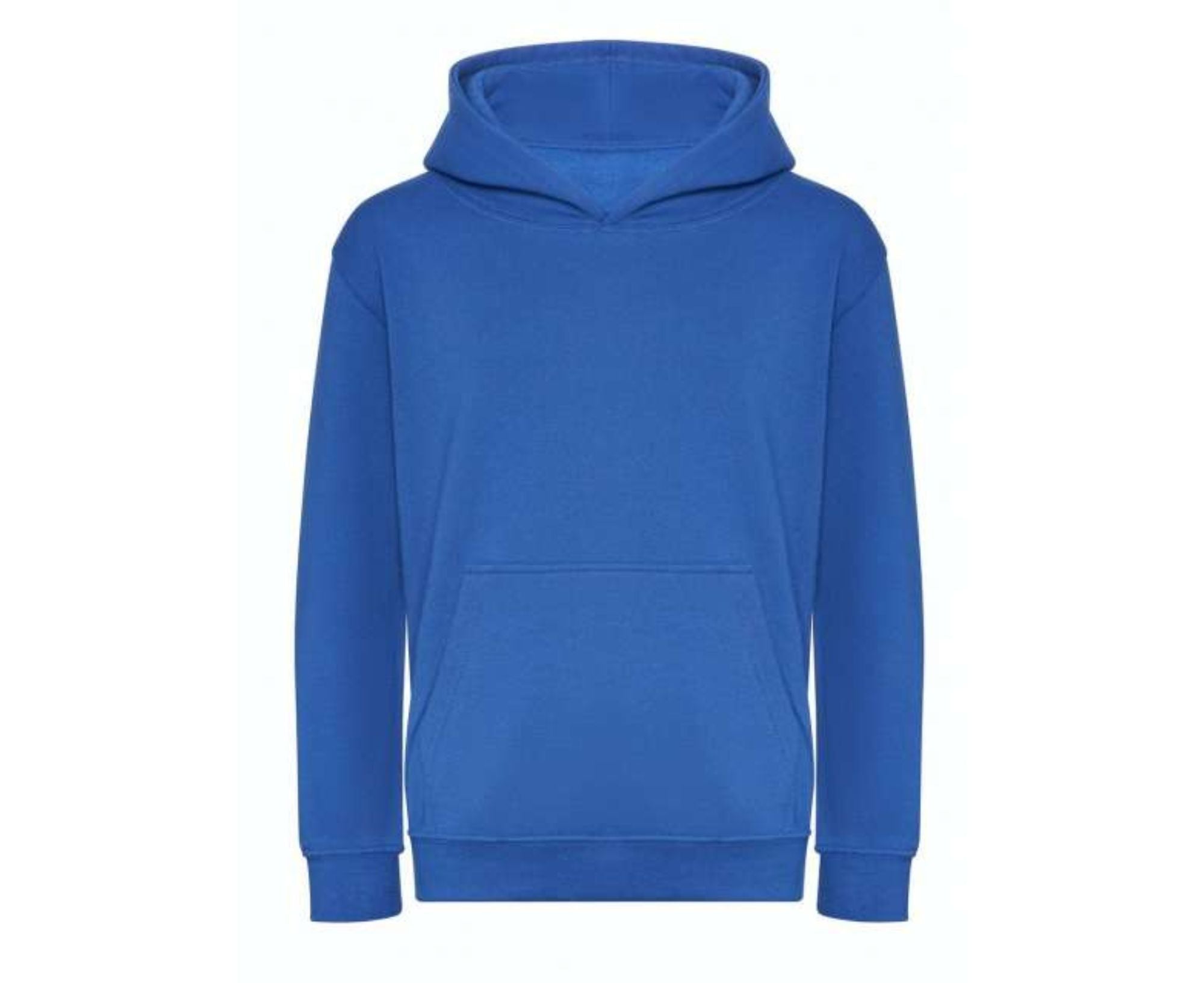 AWJH201J | Kids Organic Hoodie Royal Blue