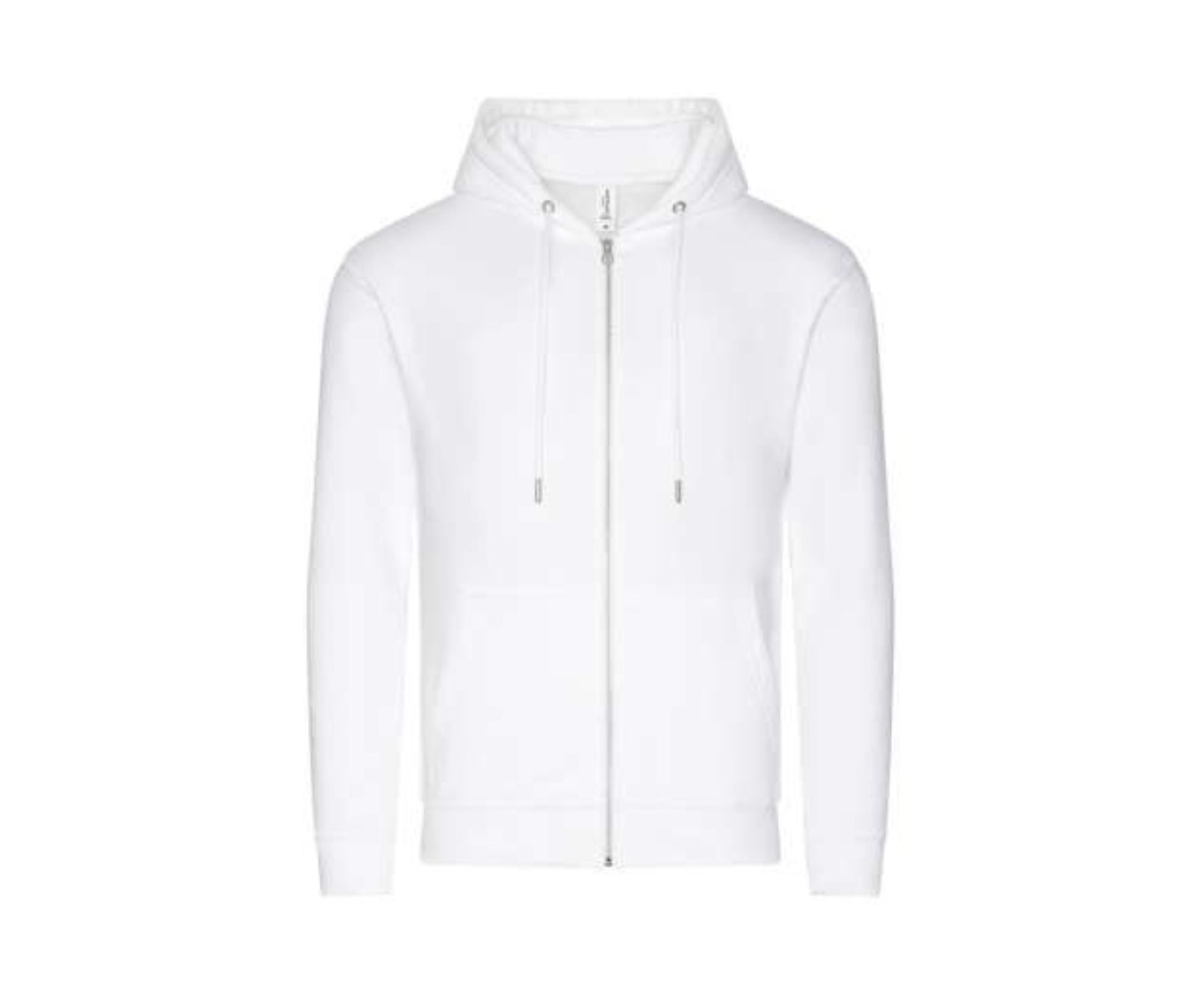 AWJH250 |Organic Full Zip Hoodie Arctic White