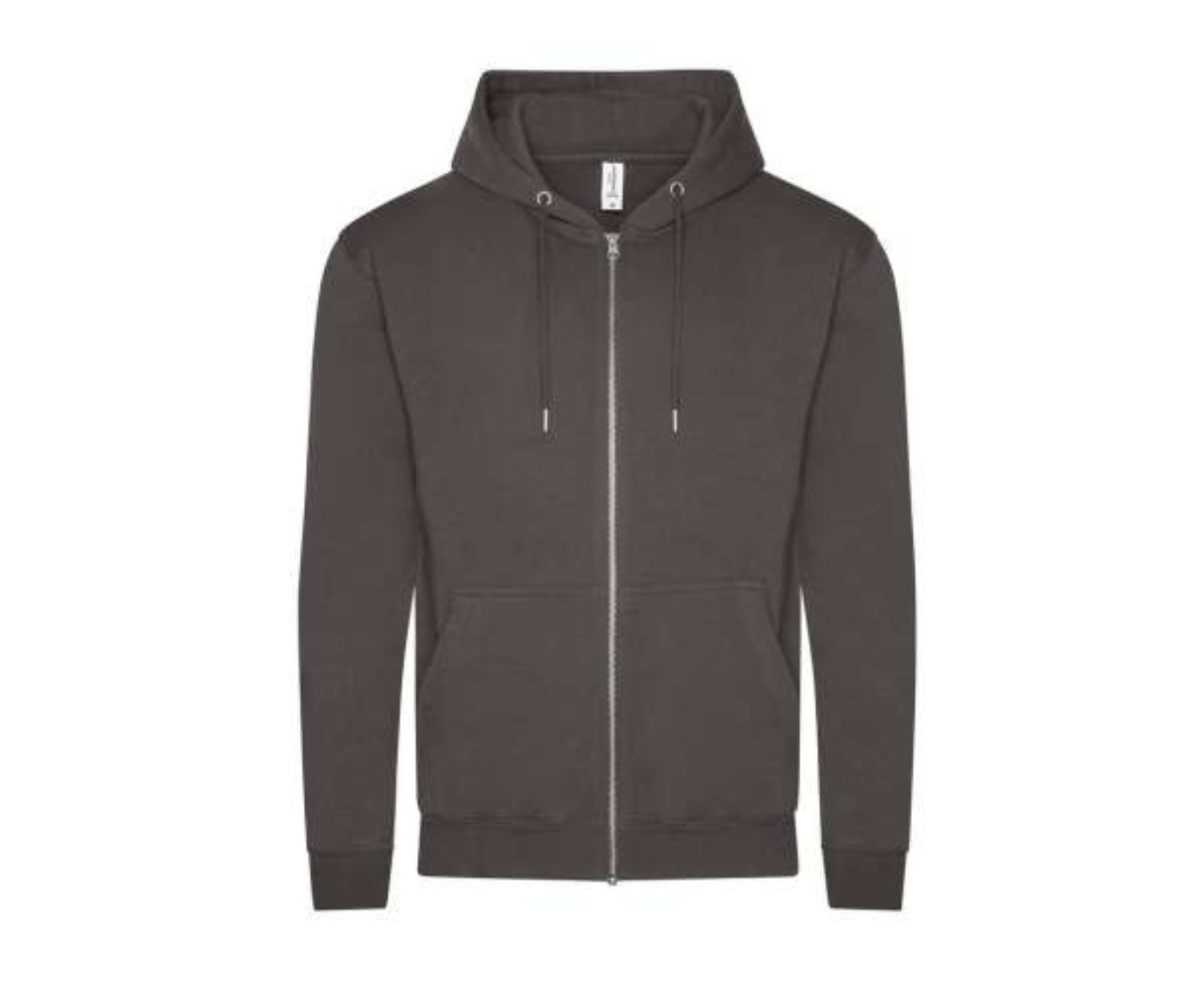 AWJH250 |Organic Full Zip Hoodie Charcoal