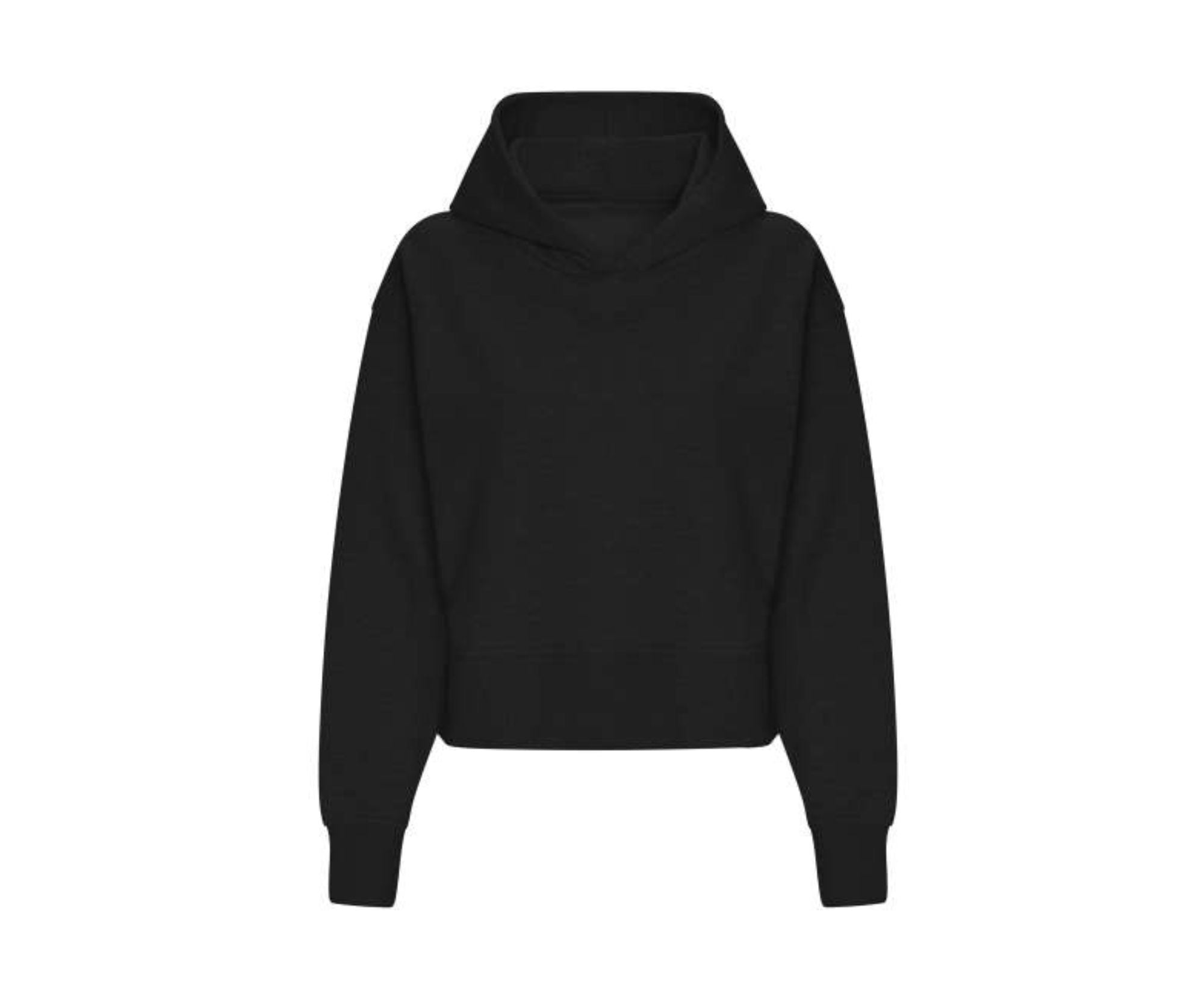 AWJH305 | Women's Relaxed Hoodie Deep Black