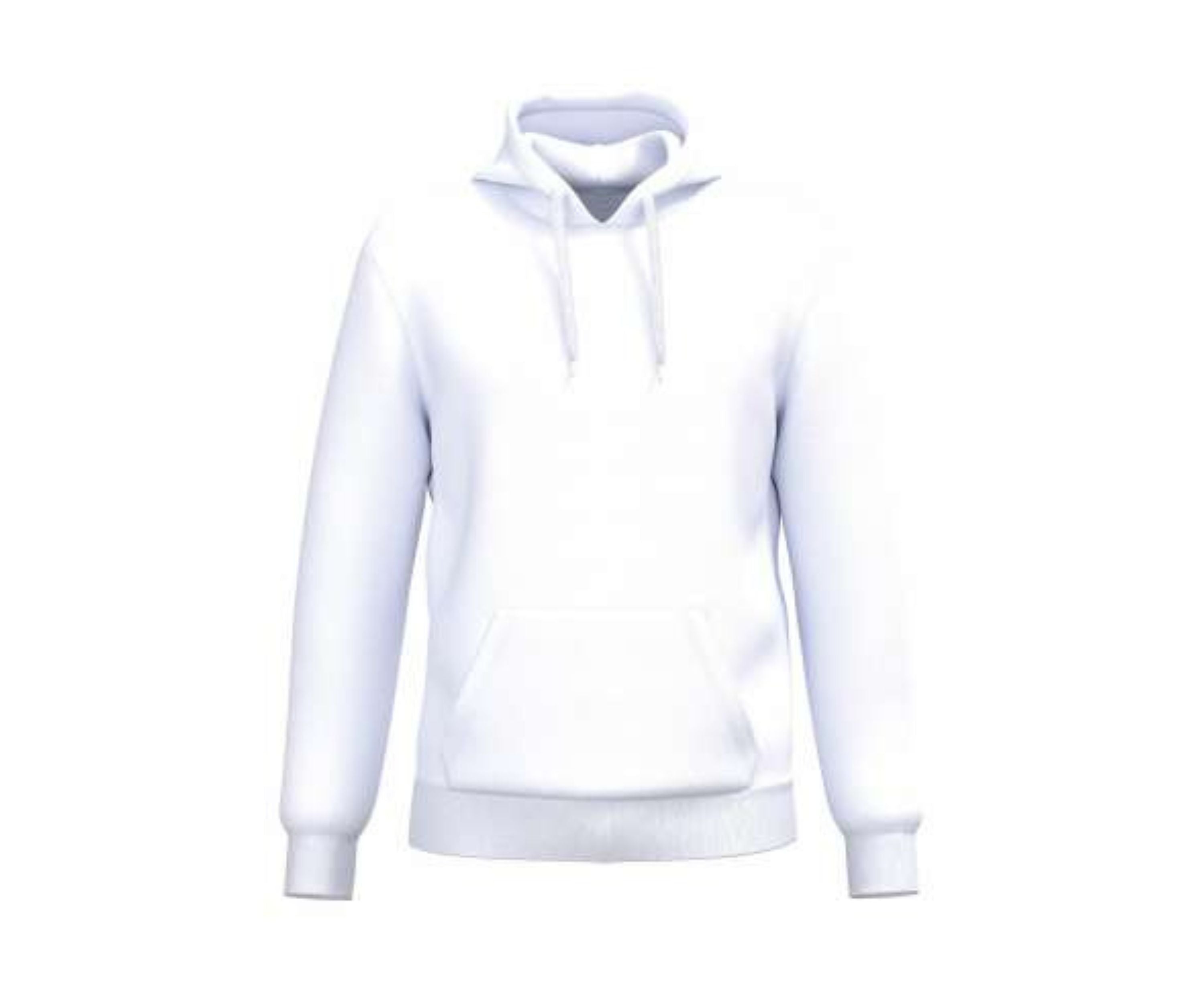 KA4041 | Uisex Hoodie Sweatshirt White