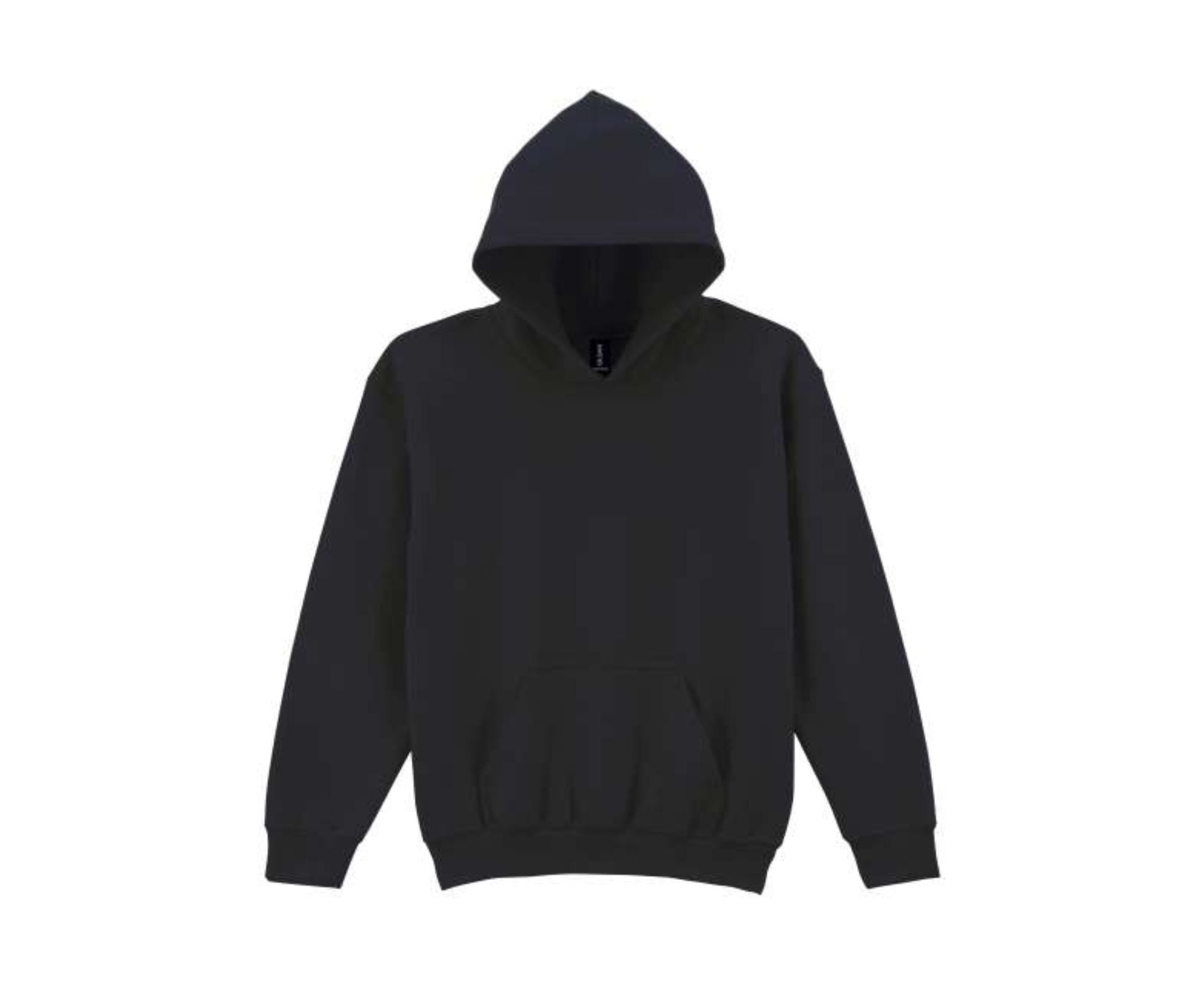 GIB18500 | HeVy Blend™ Youth Hooded Sweatshirt Black