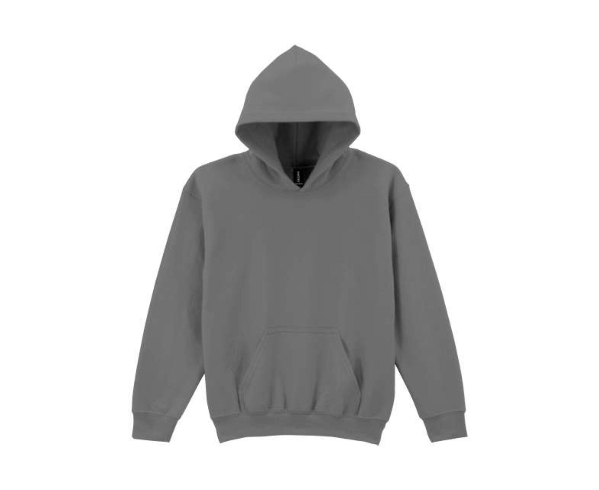 GIB18500 | HeVy Blend™ Youth Hooded Sweatshirt Charcoal