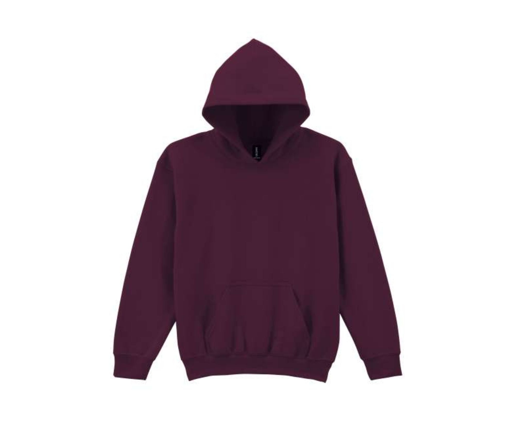 GIB18500 | HeVy Blend™ Youth Hooded Sweatshirt Maroon