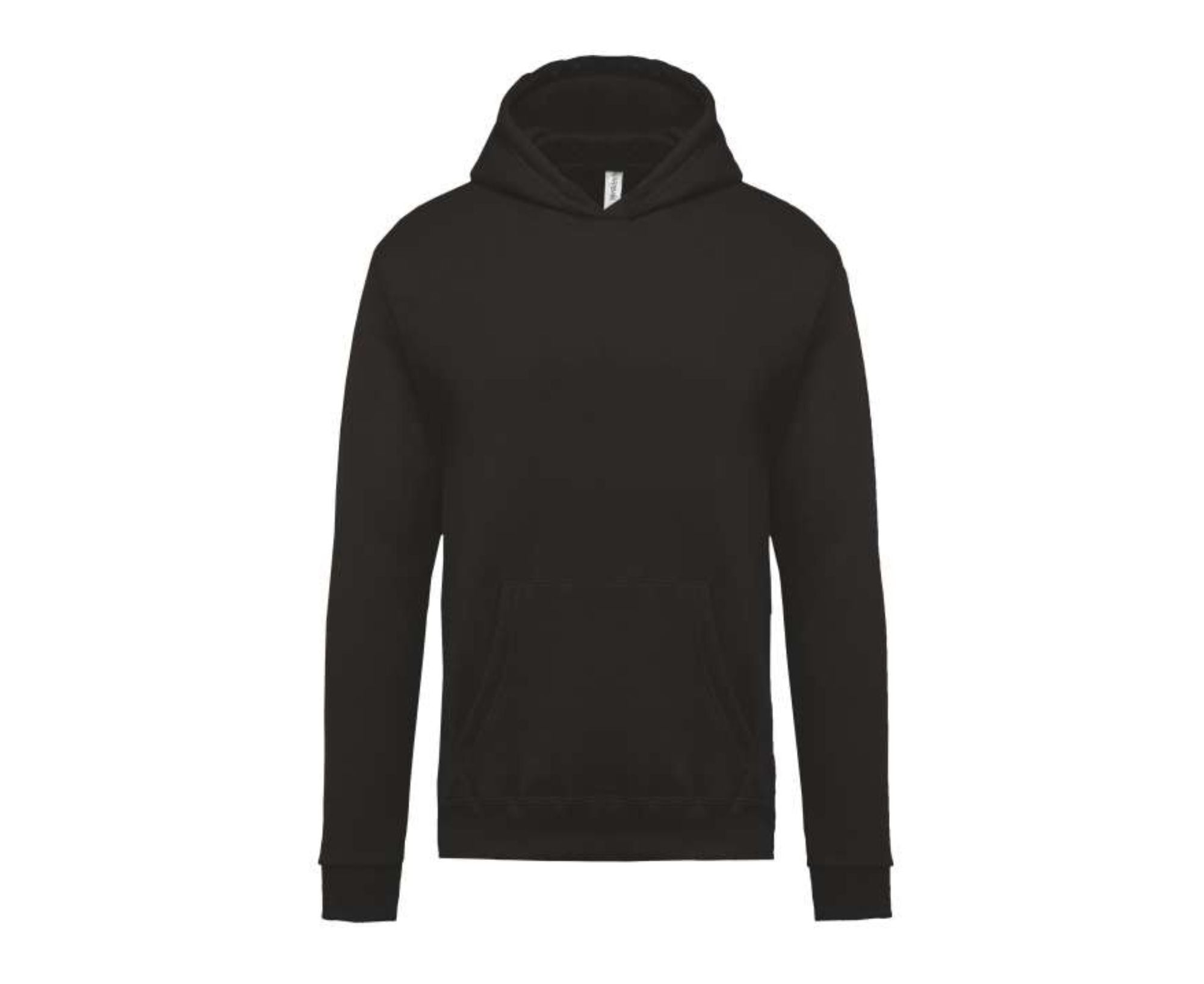 KA477 | Kid's Hooded Sweatshirt Black