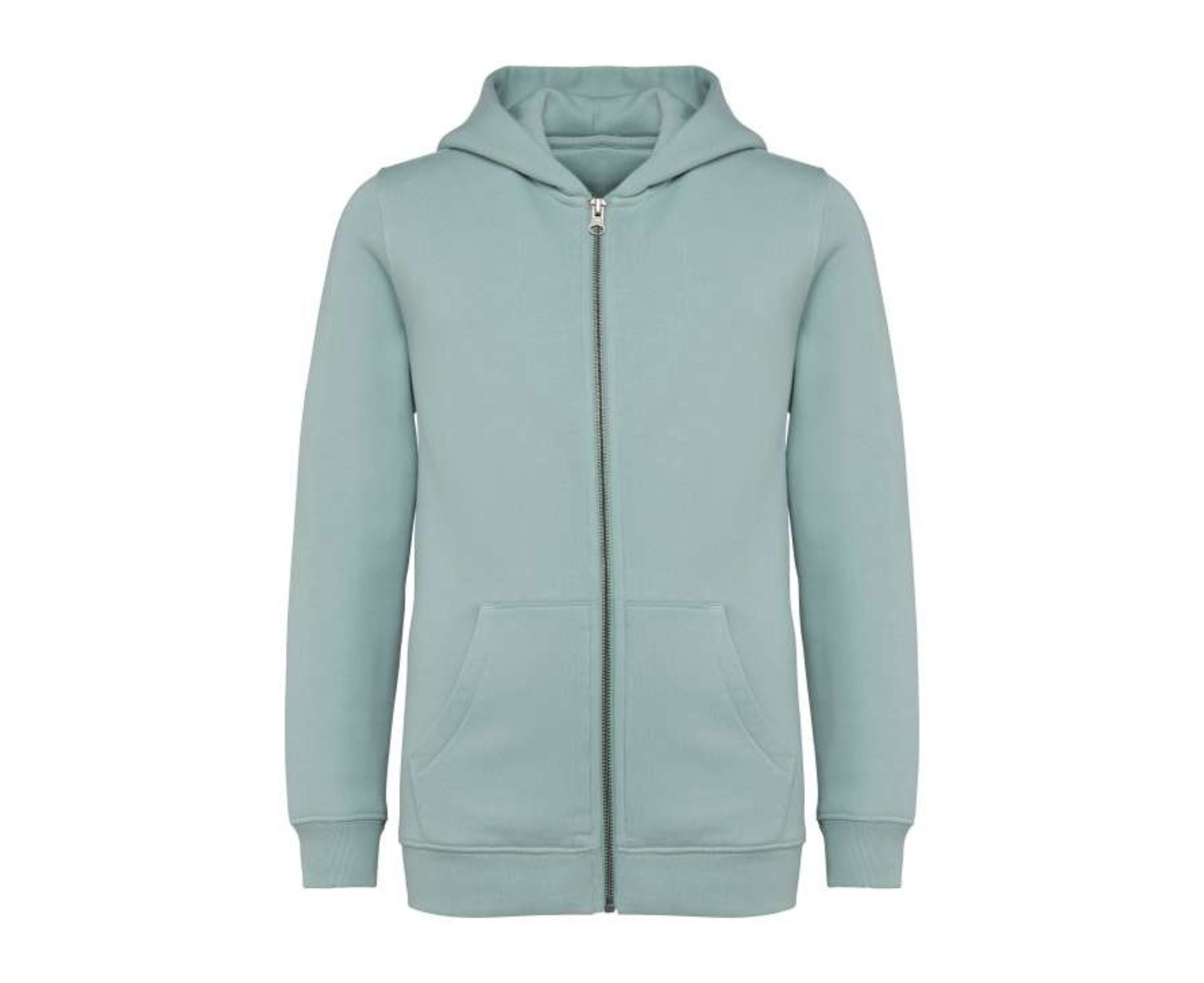 NS405 | Kids Full Zip Hoodie Jade Green