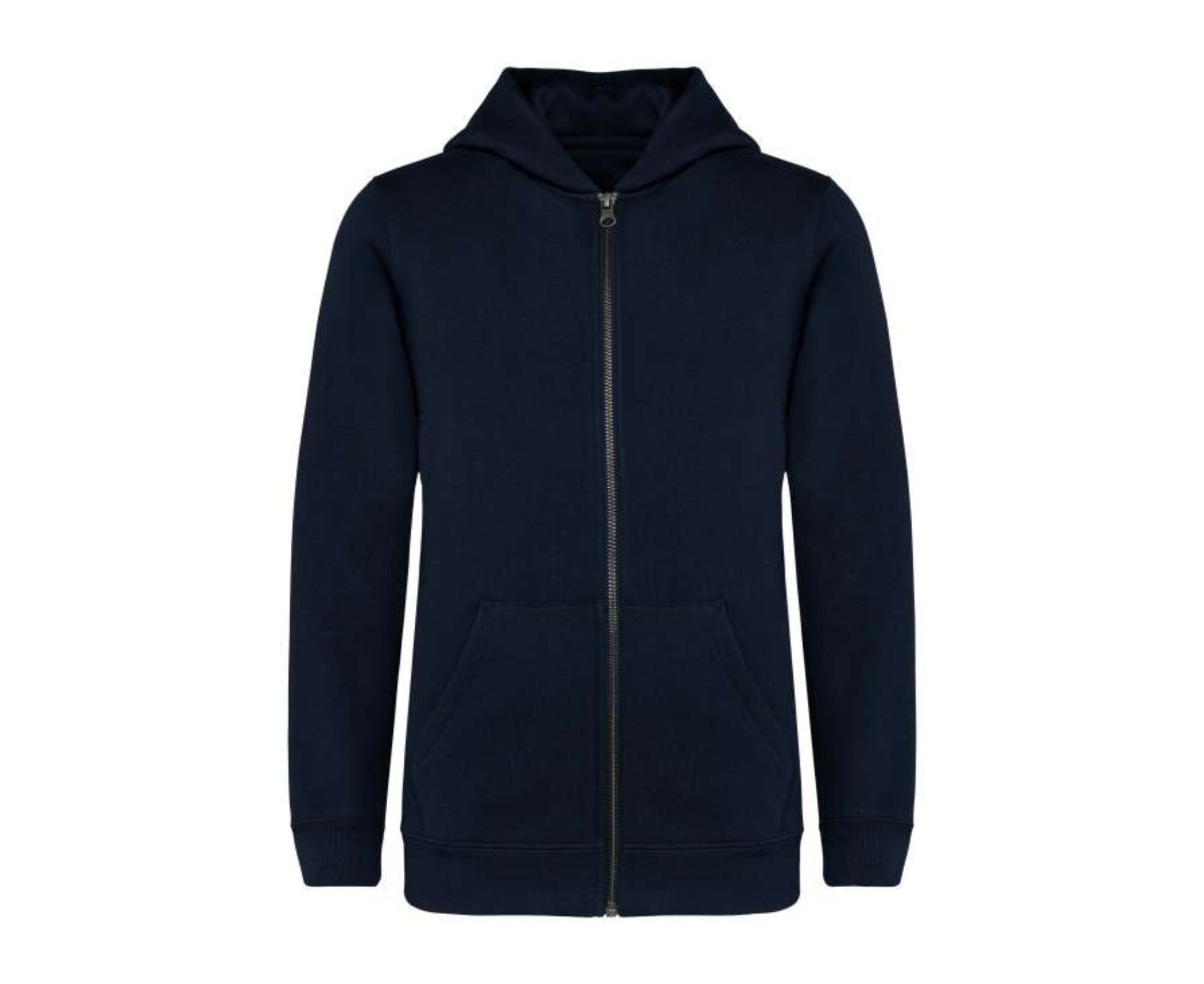 NS405 | Kids Full Zip Hoodie Navy Blue
