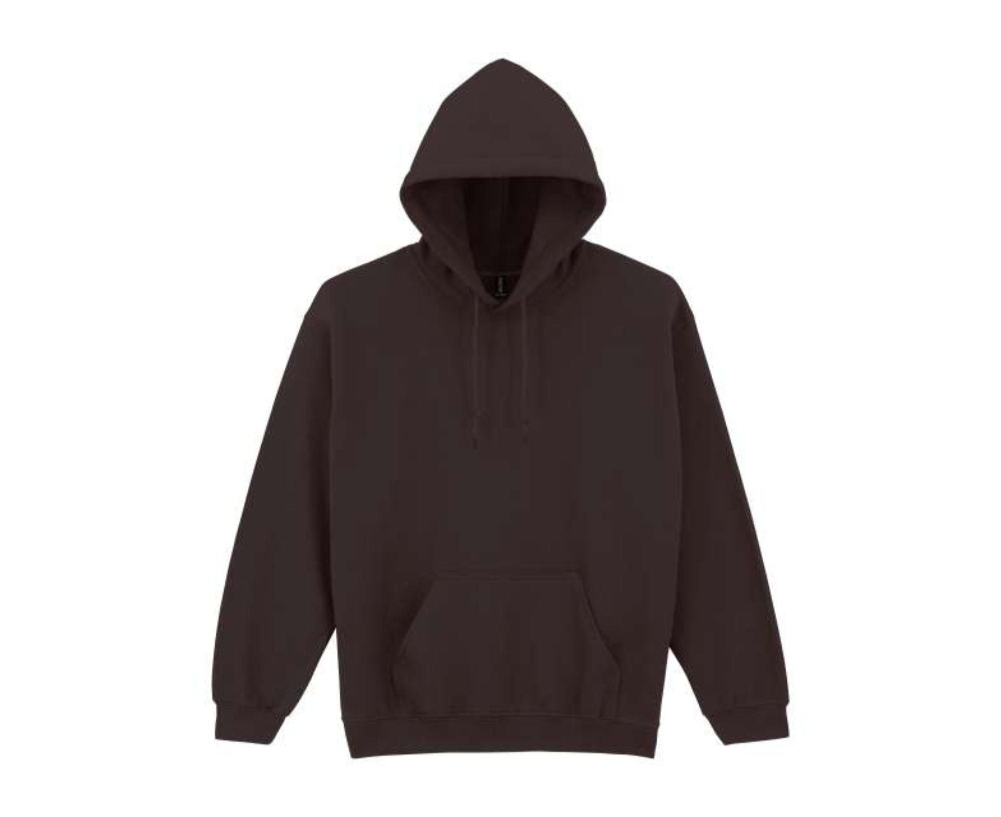 GI18500 | Heavy Blend™ Adult Hooded Sweatshirt Dark Chocolate