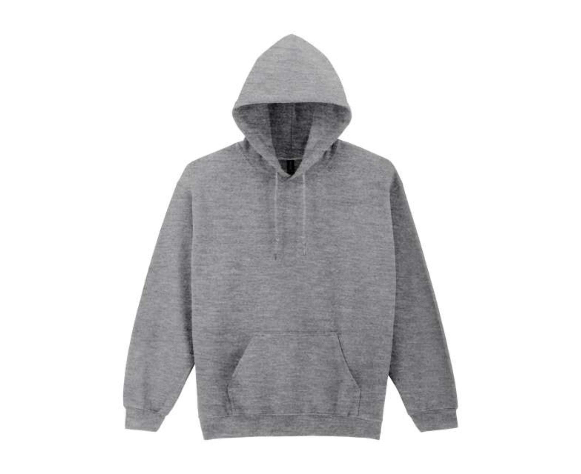GI18500 | Heavy Blend™ Adult Hooded Sweatshirt Graphite Heather