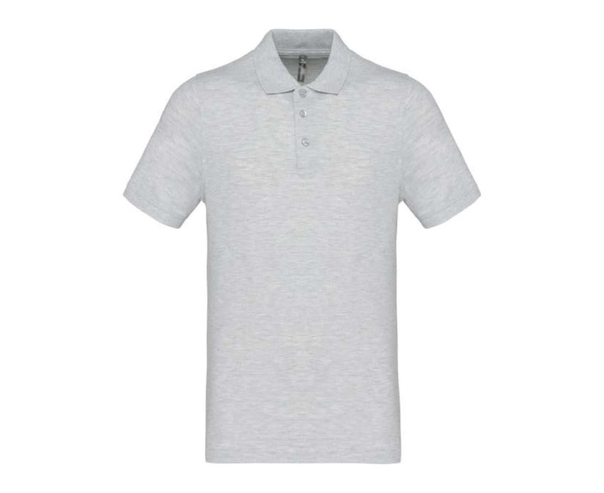 KA254 | Men's Short-Sleeved Piqué Polo Shirt Ash Heather