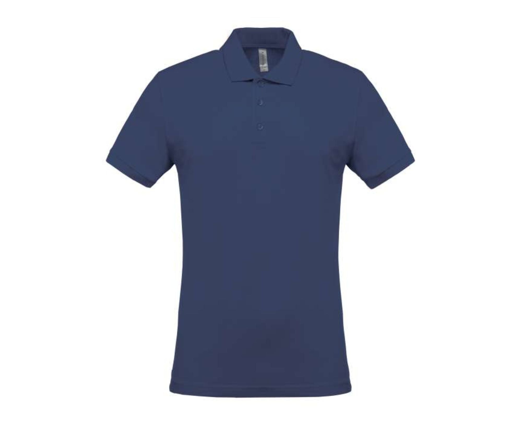 KA254 | Men's Short-Sleeved Piqué Polo Shirt Deep Blue