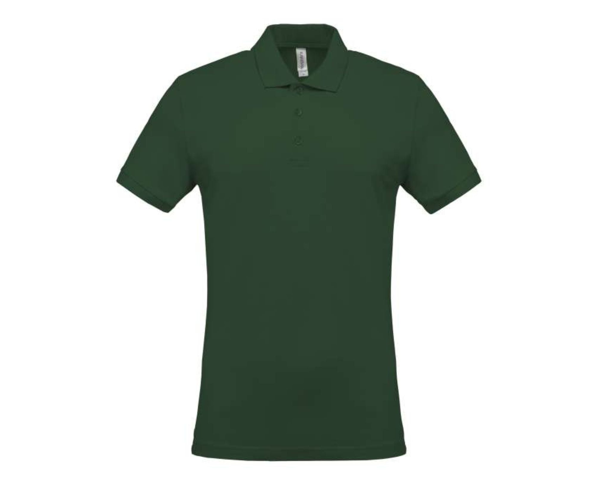 KA254 | Men's Short-Sleeved Piqué Polo Shirt Forest Green