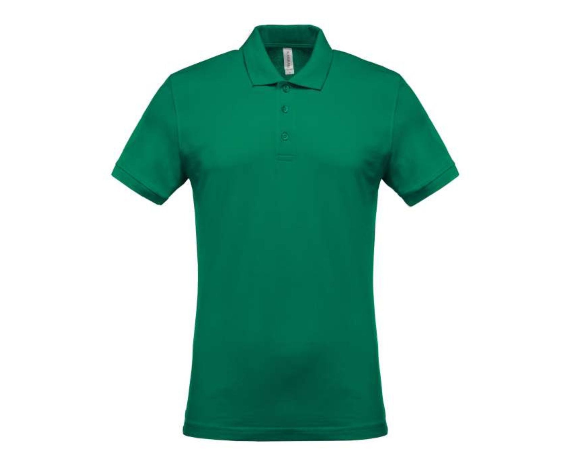 KA254 | Men's Short-Sleeved Piqué Polo Shirt Kelly Green