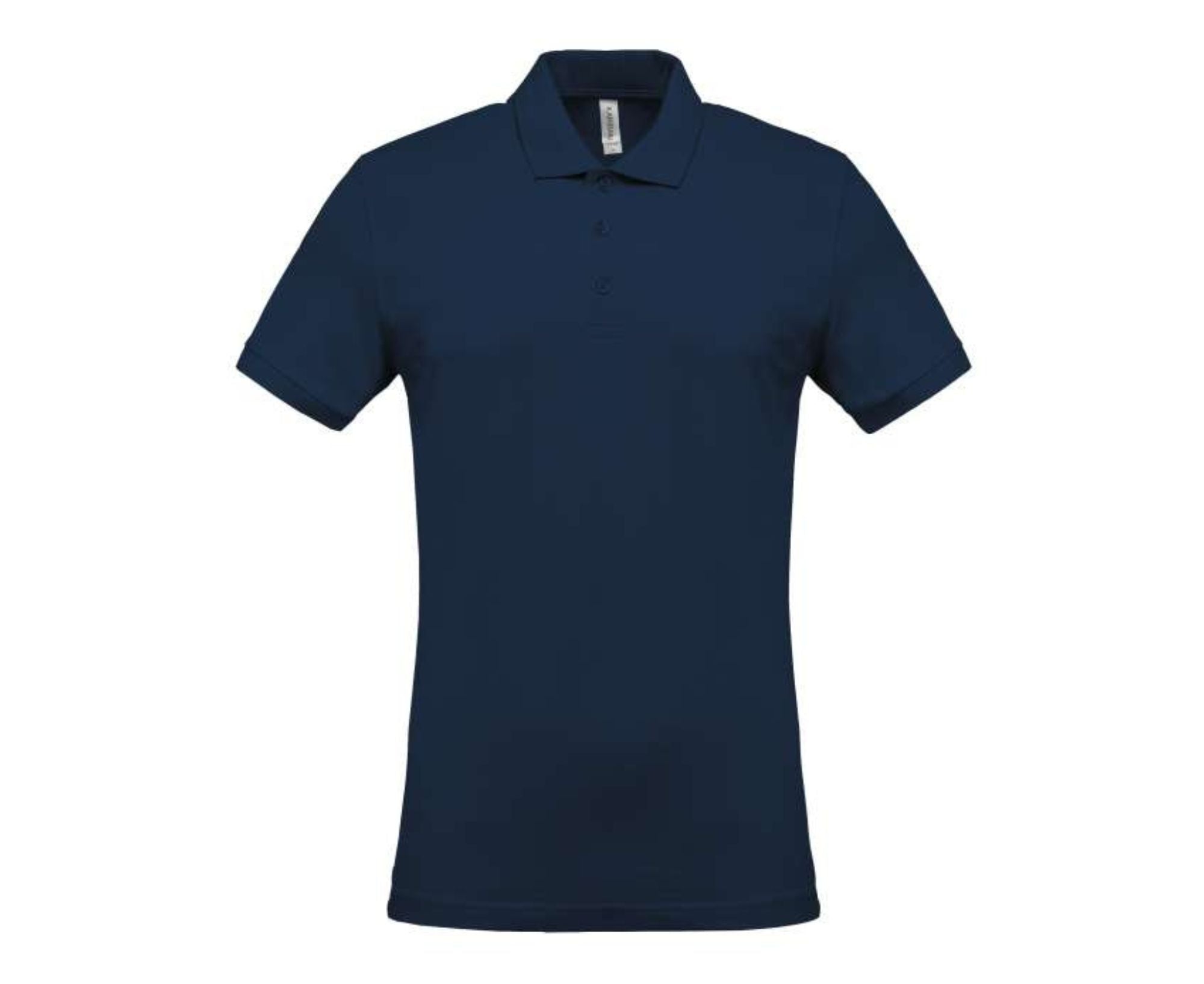 KA254 | Men's Short-Sleeved Piqué Polo Shirt Navy