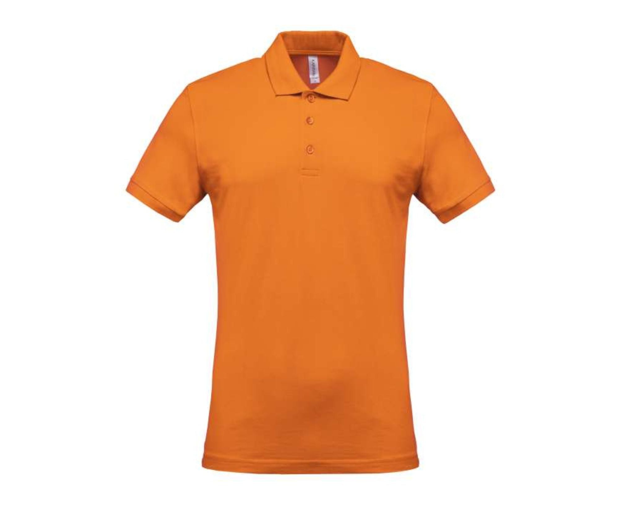 KA254 | Men's Short-Sleeved Piqué Polo Shirt Orange