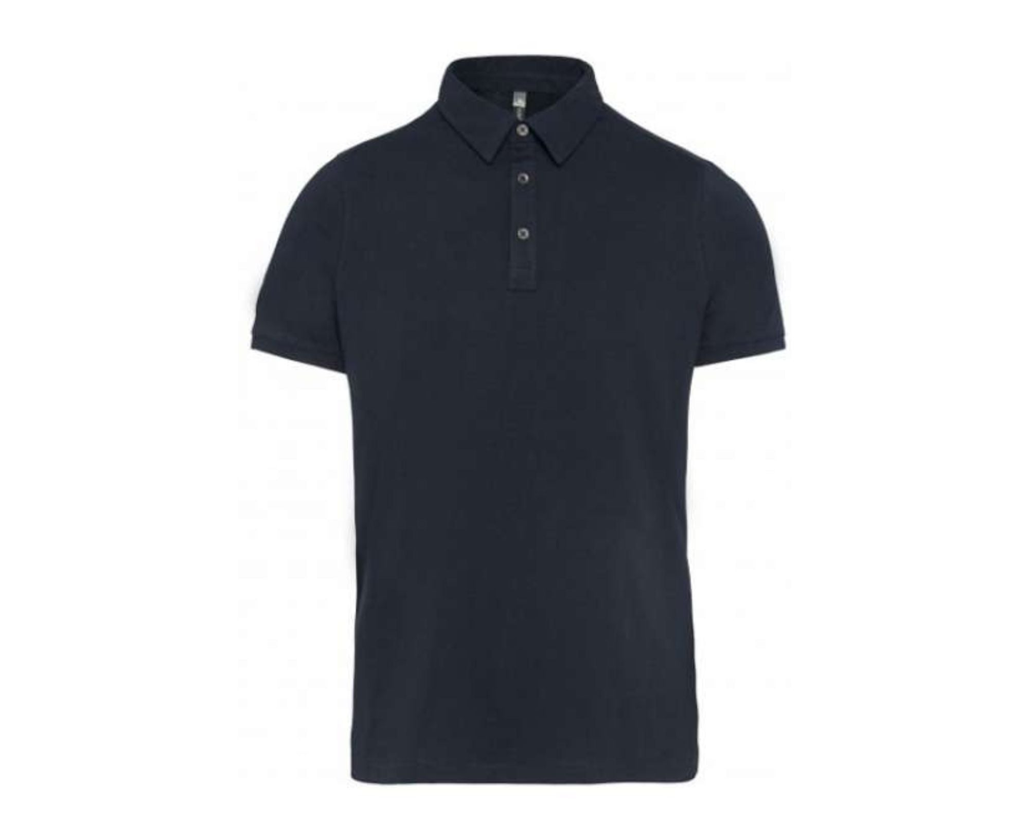 KA262 | Men's Short Sleeved Jersey Polo Shirt Navy
