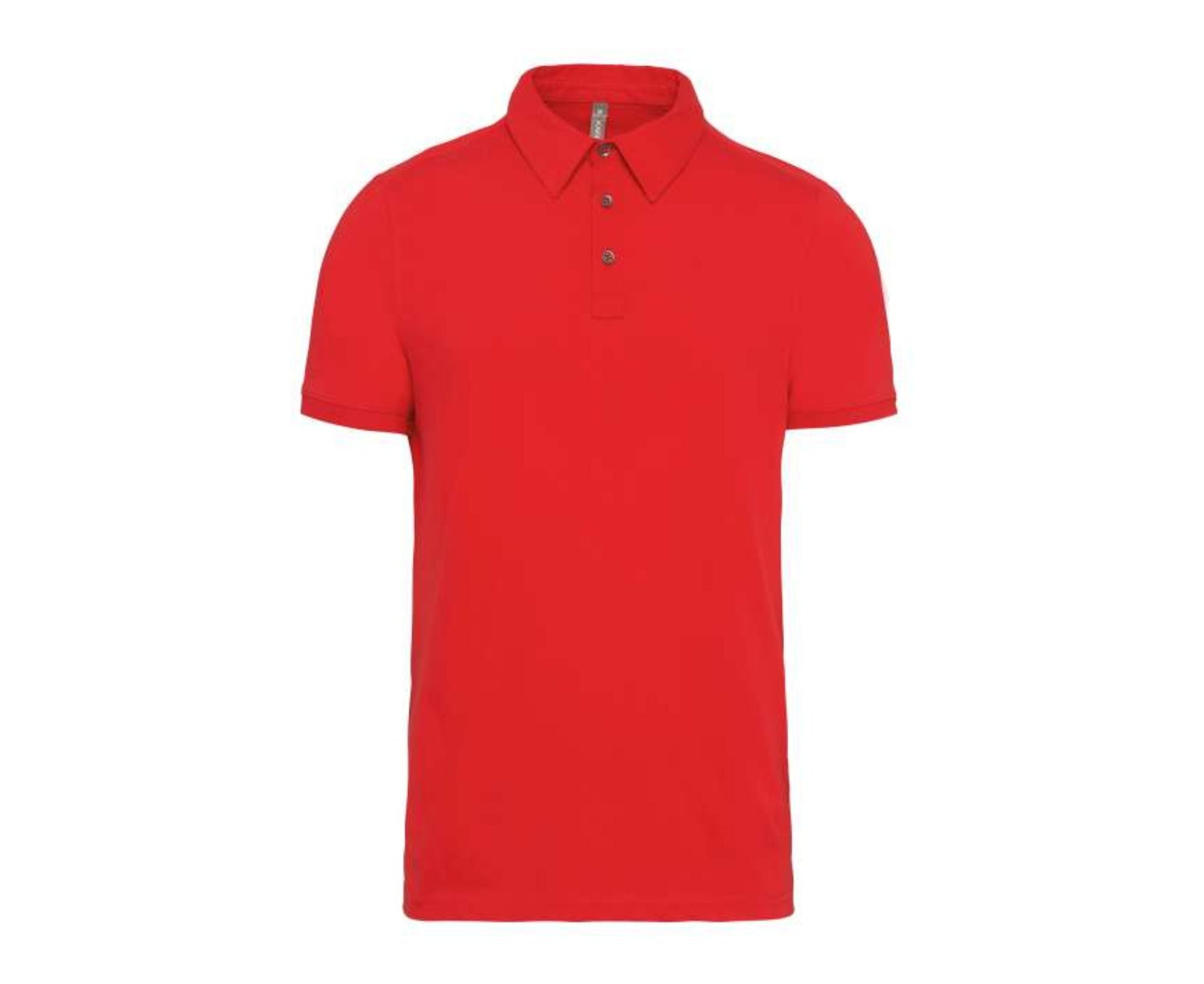 KA262 | Men's Short Sleeved Jersey Polo Shirt Red